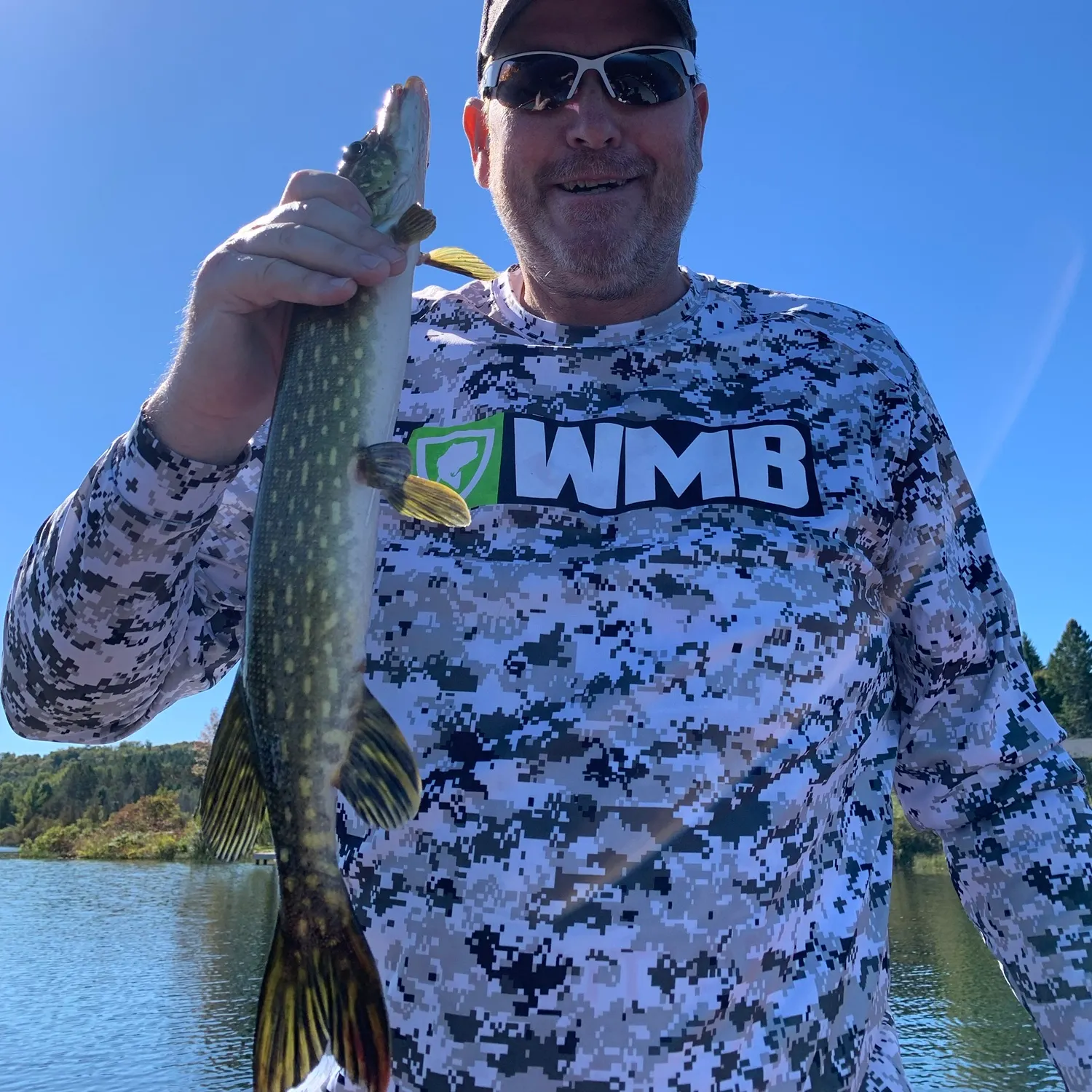 Northern pike caught on Fishbrain
