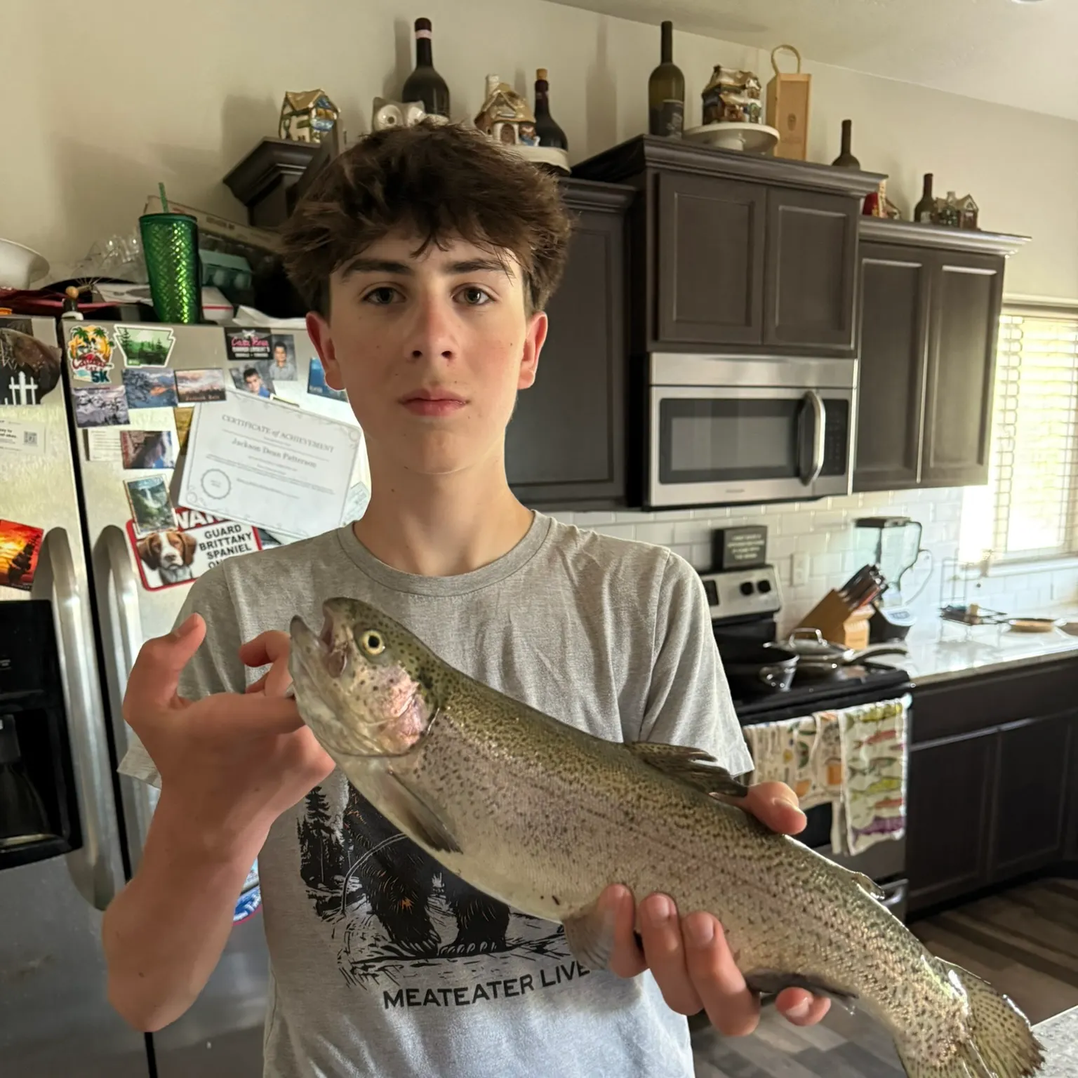 recently logged catches