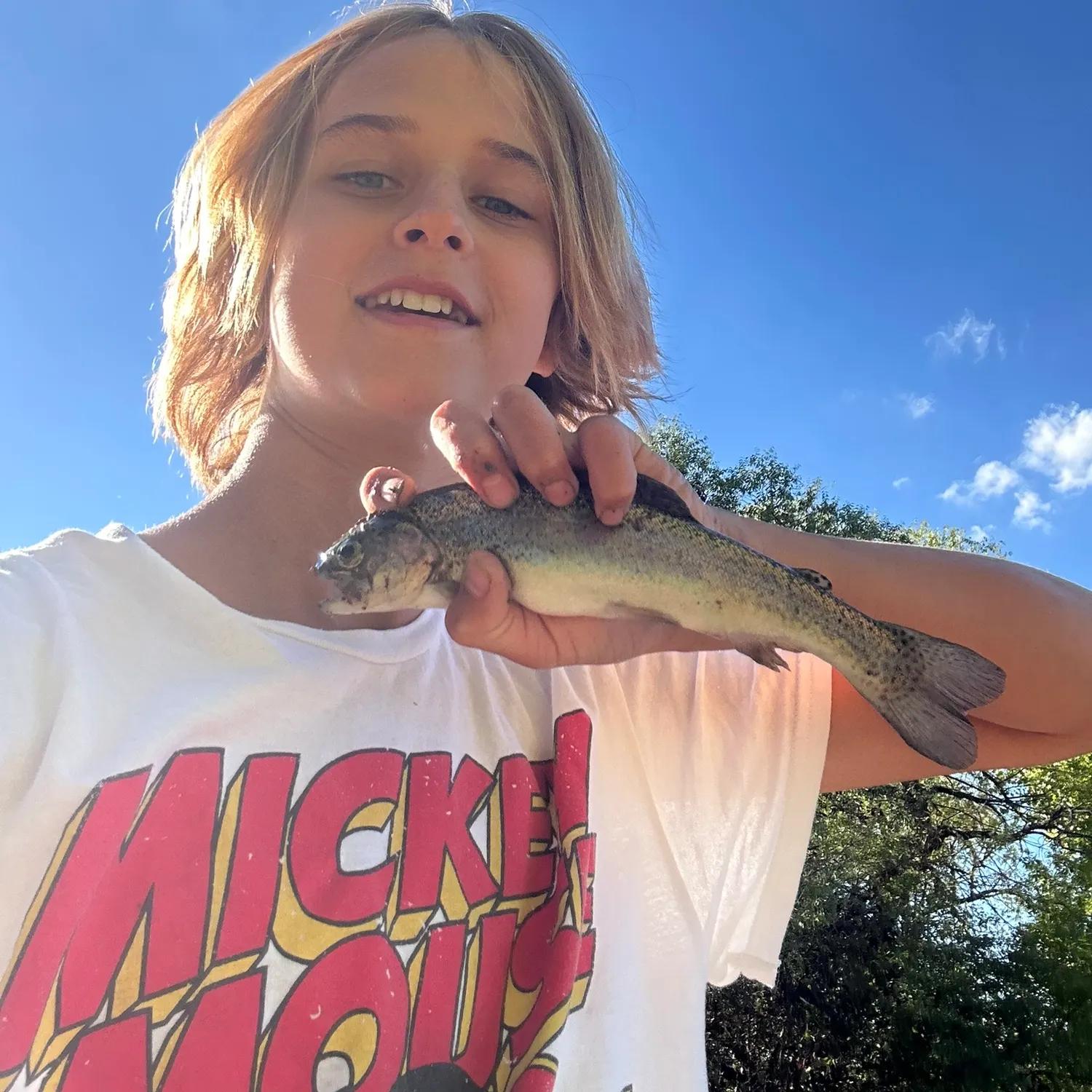 Rainbow trout caught on Fishbrain