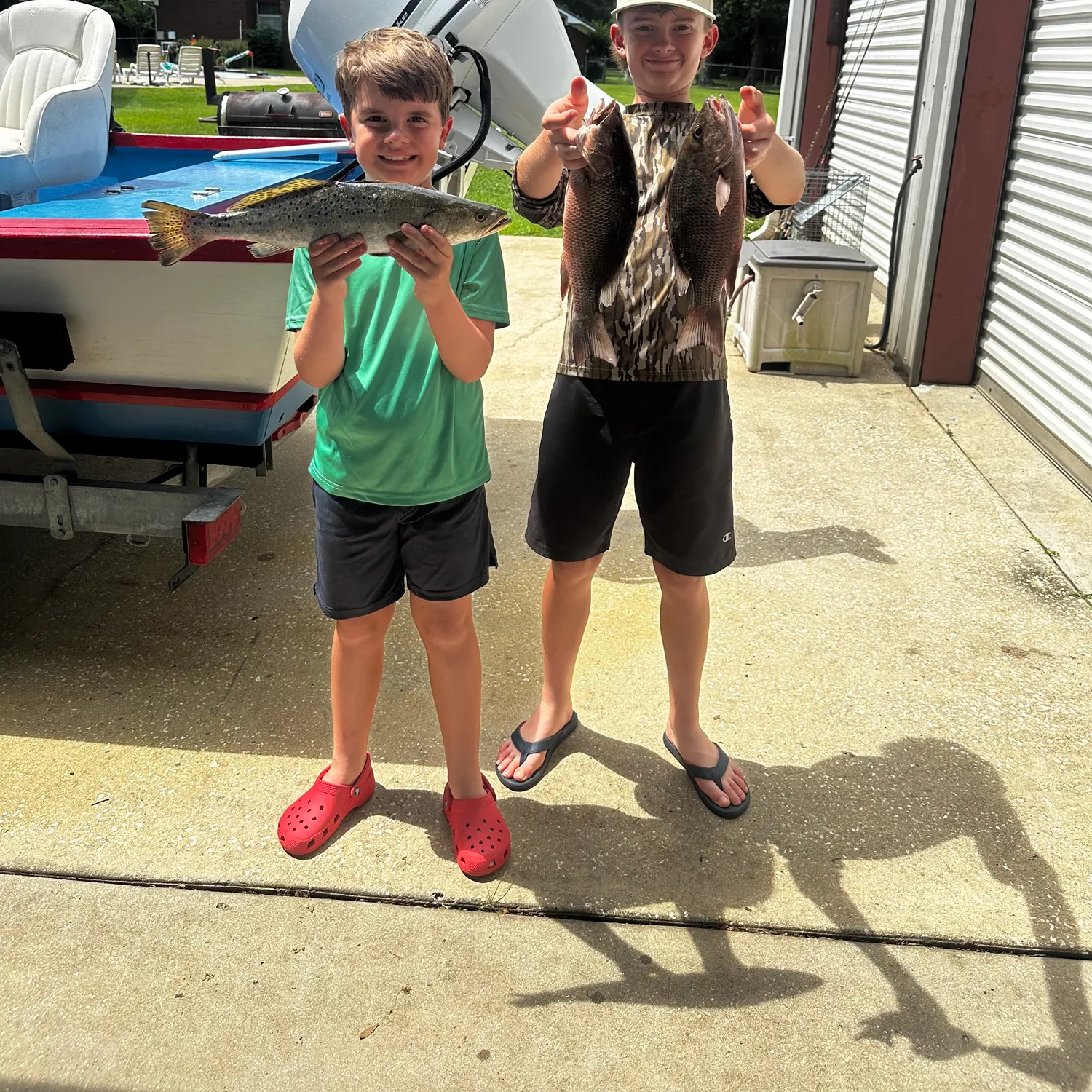 recently logged catches