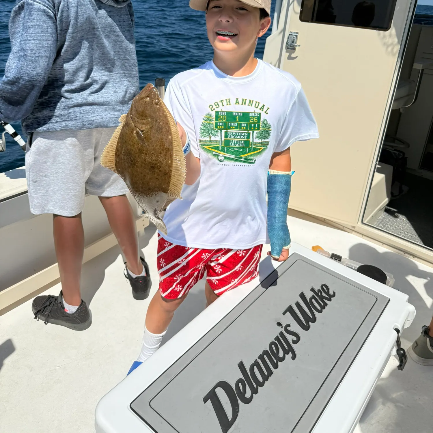 Summer flounder caught on Fishbrain