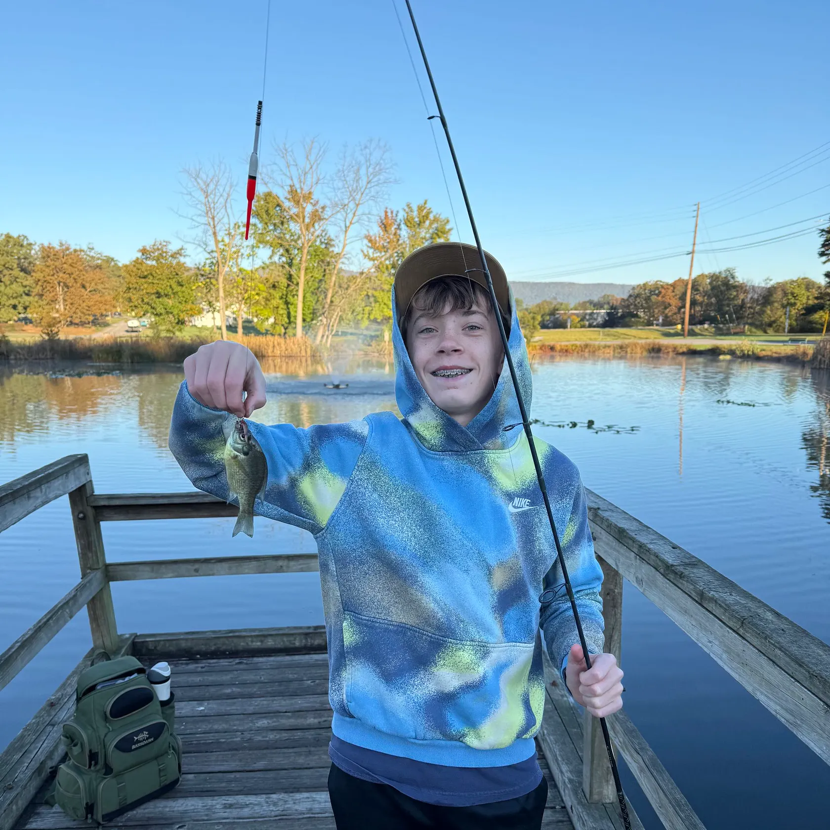 Bluegill caught on Fishbrain