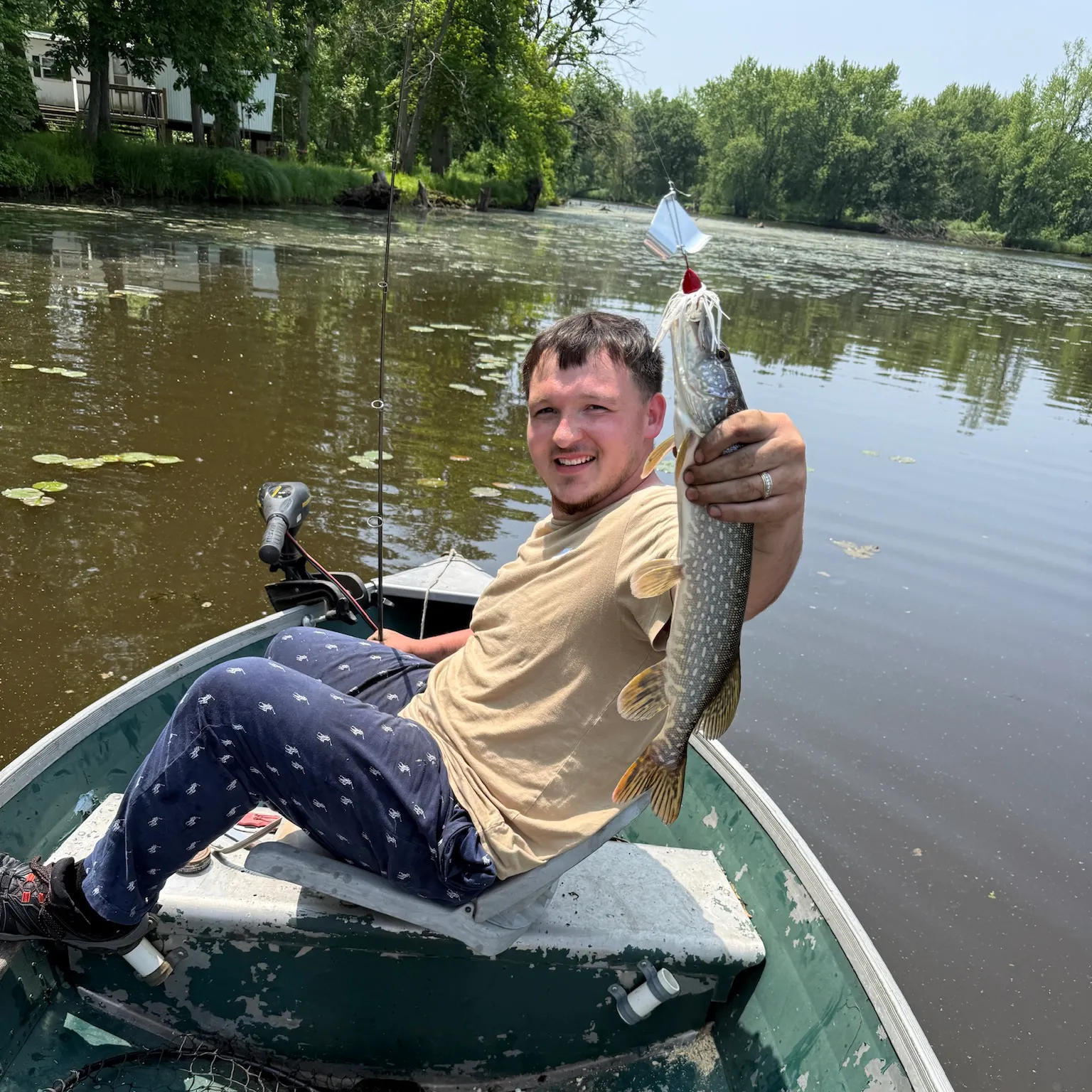 recently logged catches