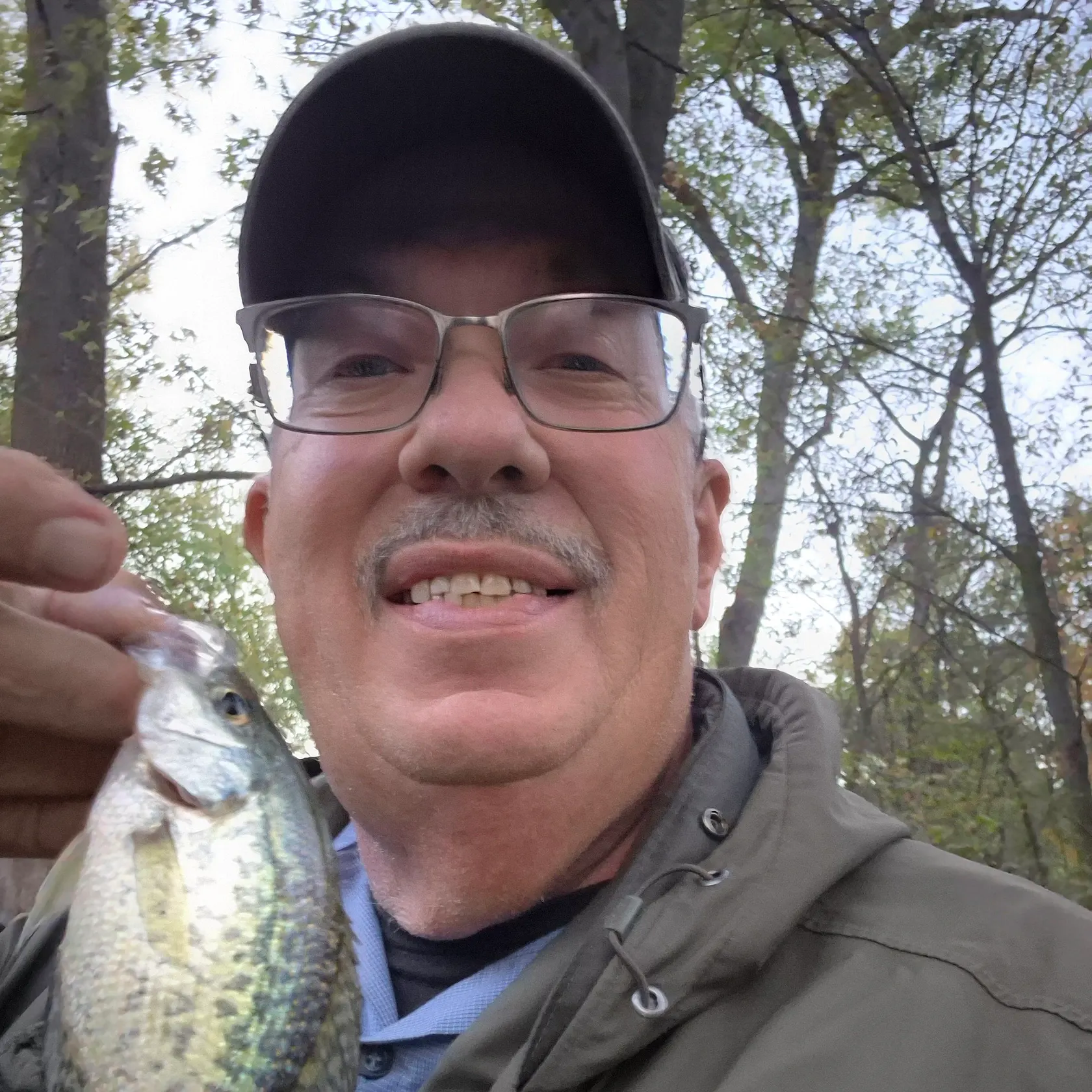 Black crappie caught on Fishbrain