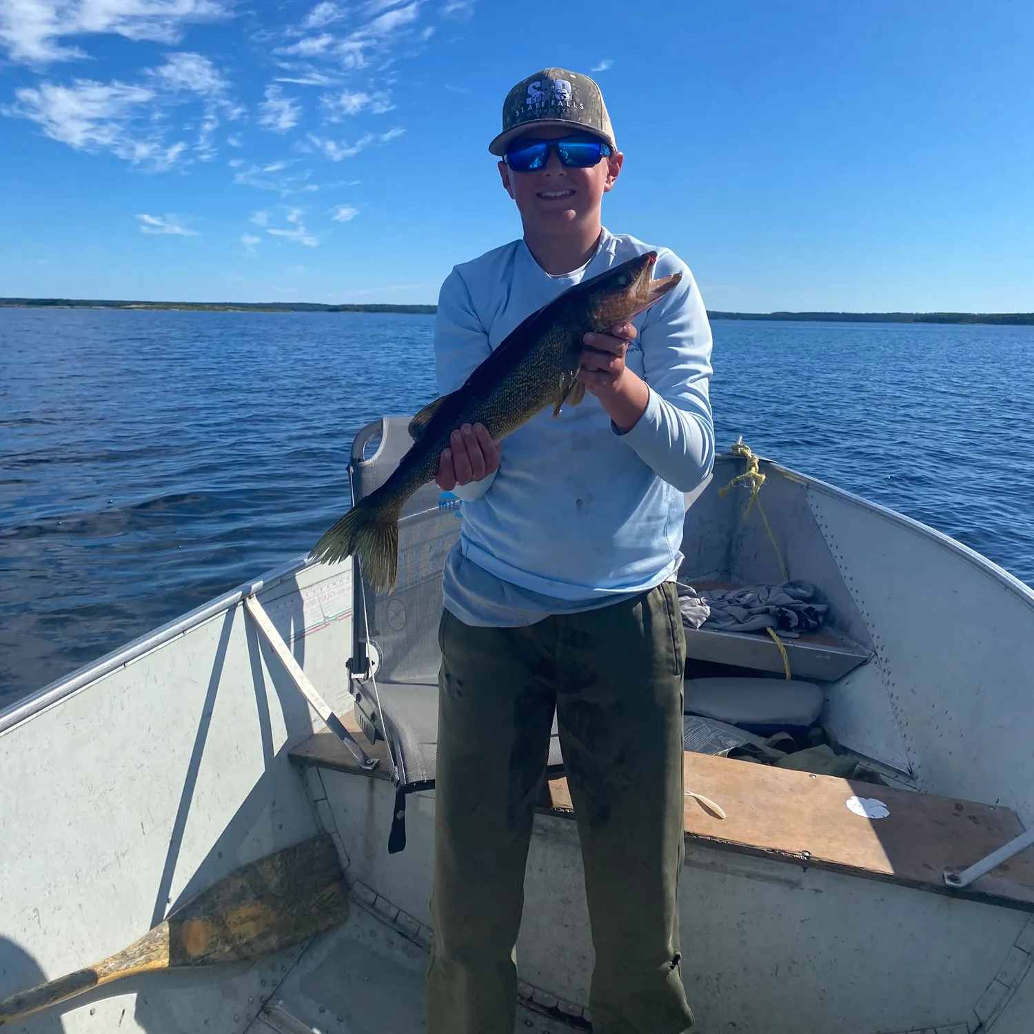 Walleye caught on Fishbrain