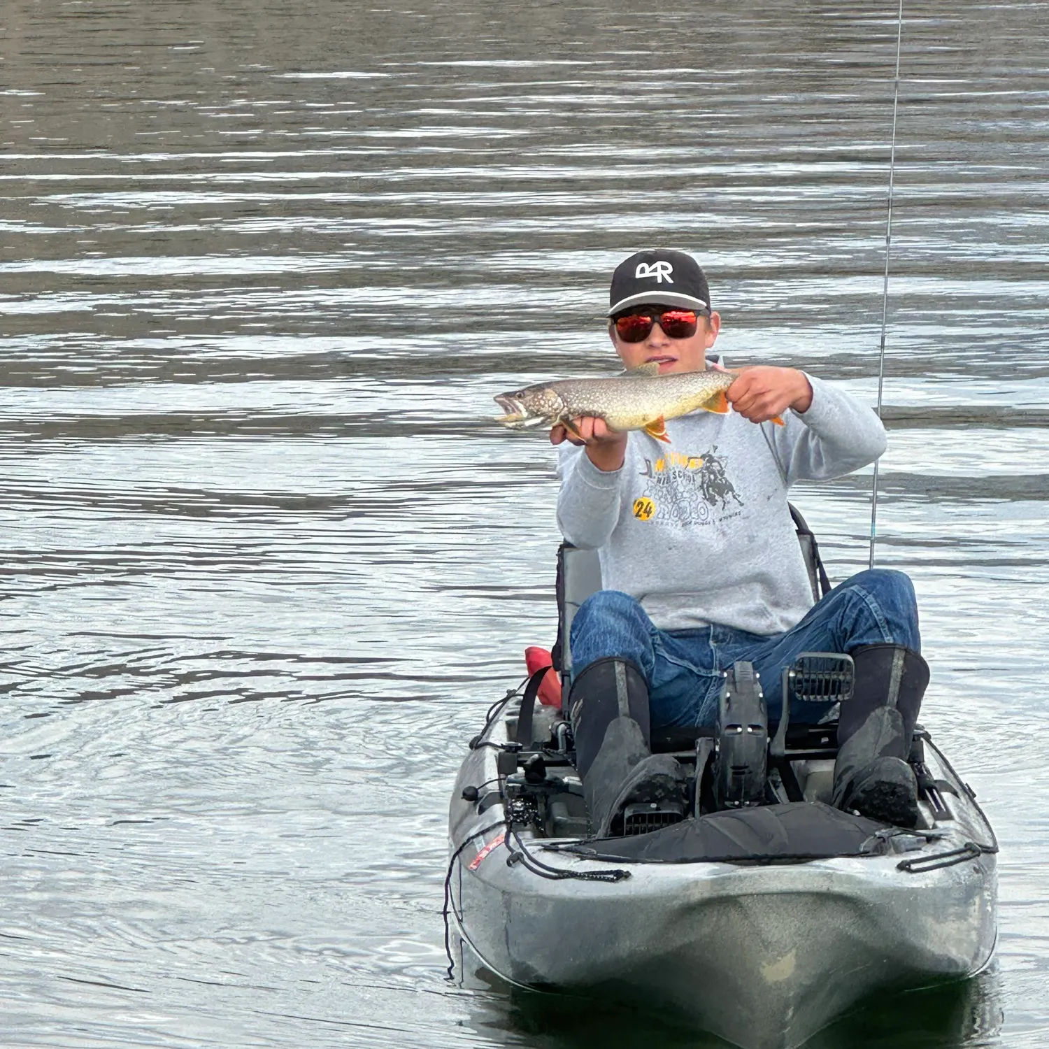 Lake char caught on Fishbrain