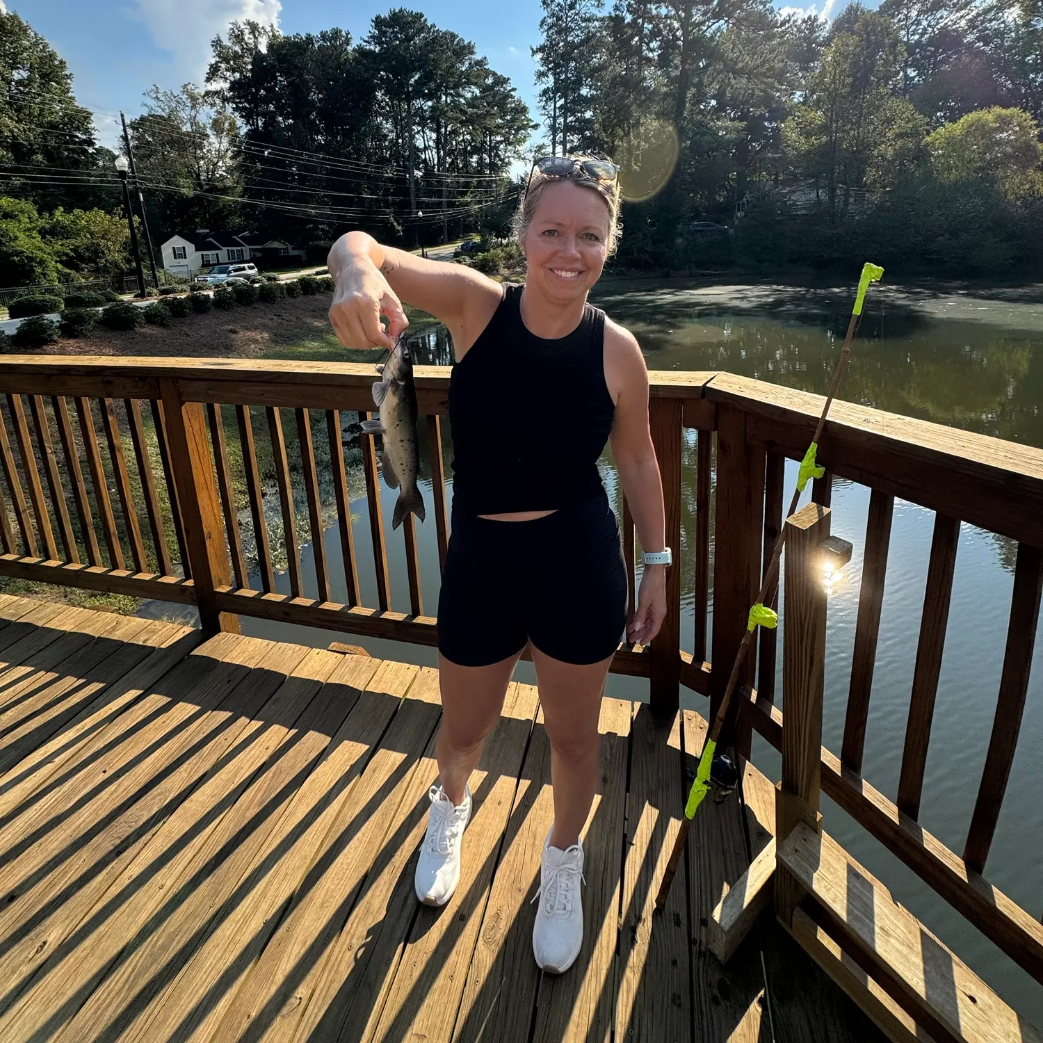 Channel catfish caught on Fishbrain