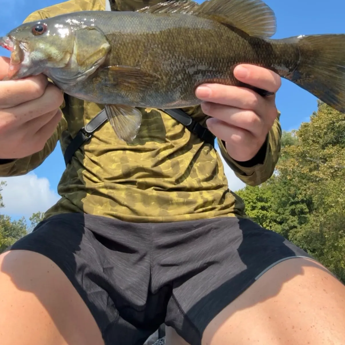Smallmouth bass caught on Fishbrain