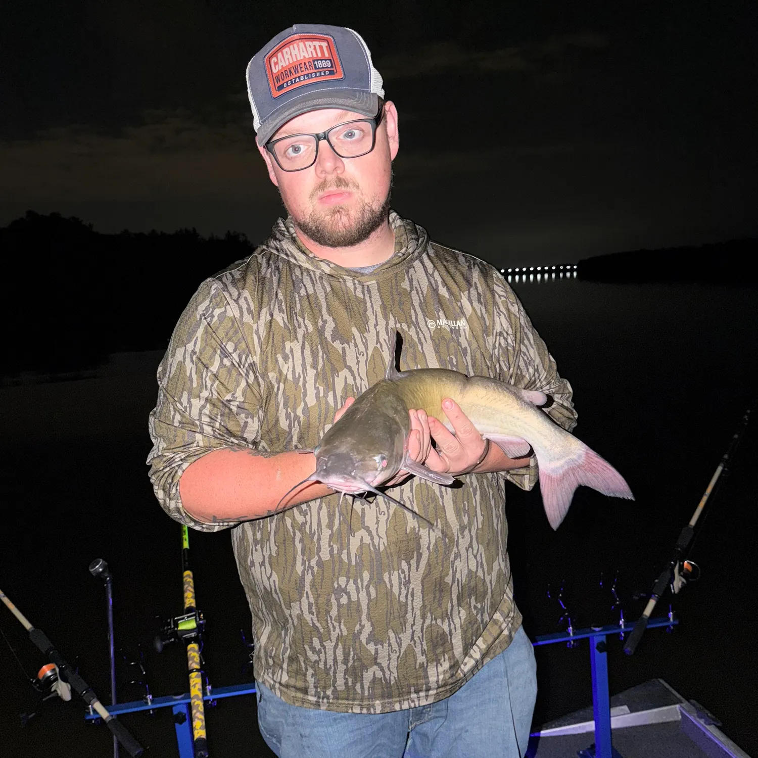 Channel catfish caught on Fishbrain