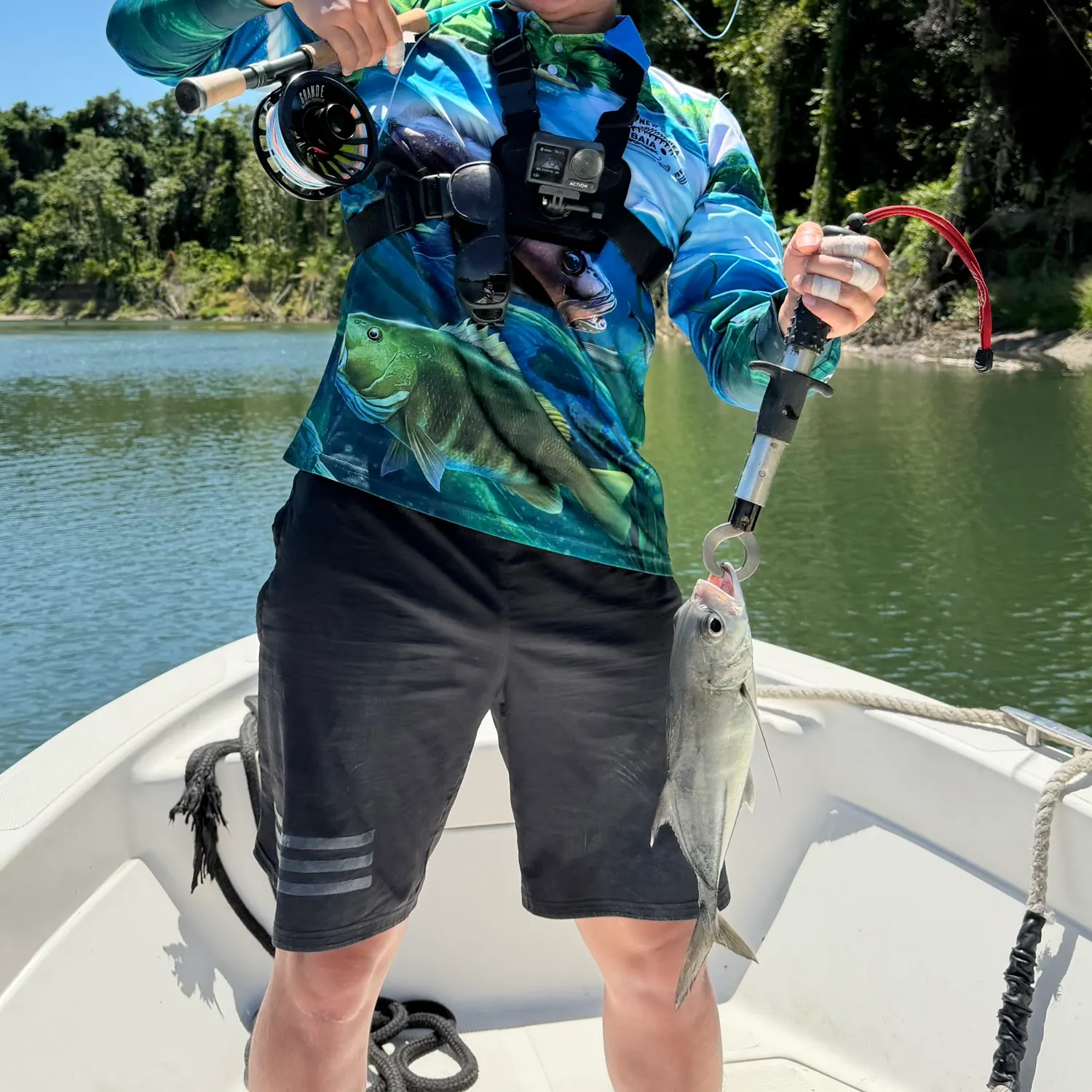 Giant trevally caught on Fishbrain