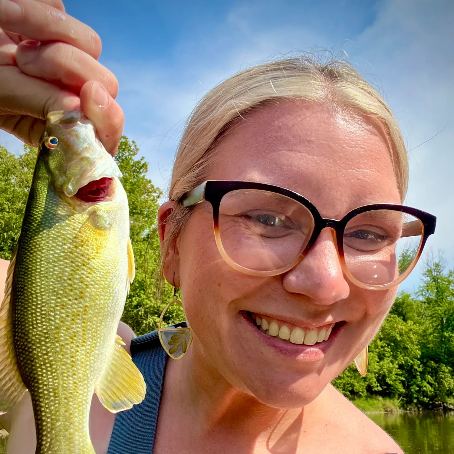 Smallmouth bass caught on Fishbrain