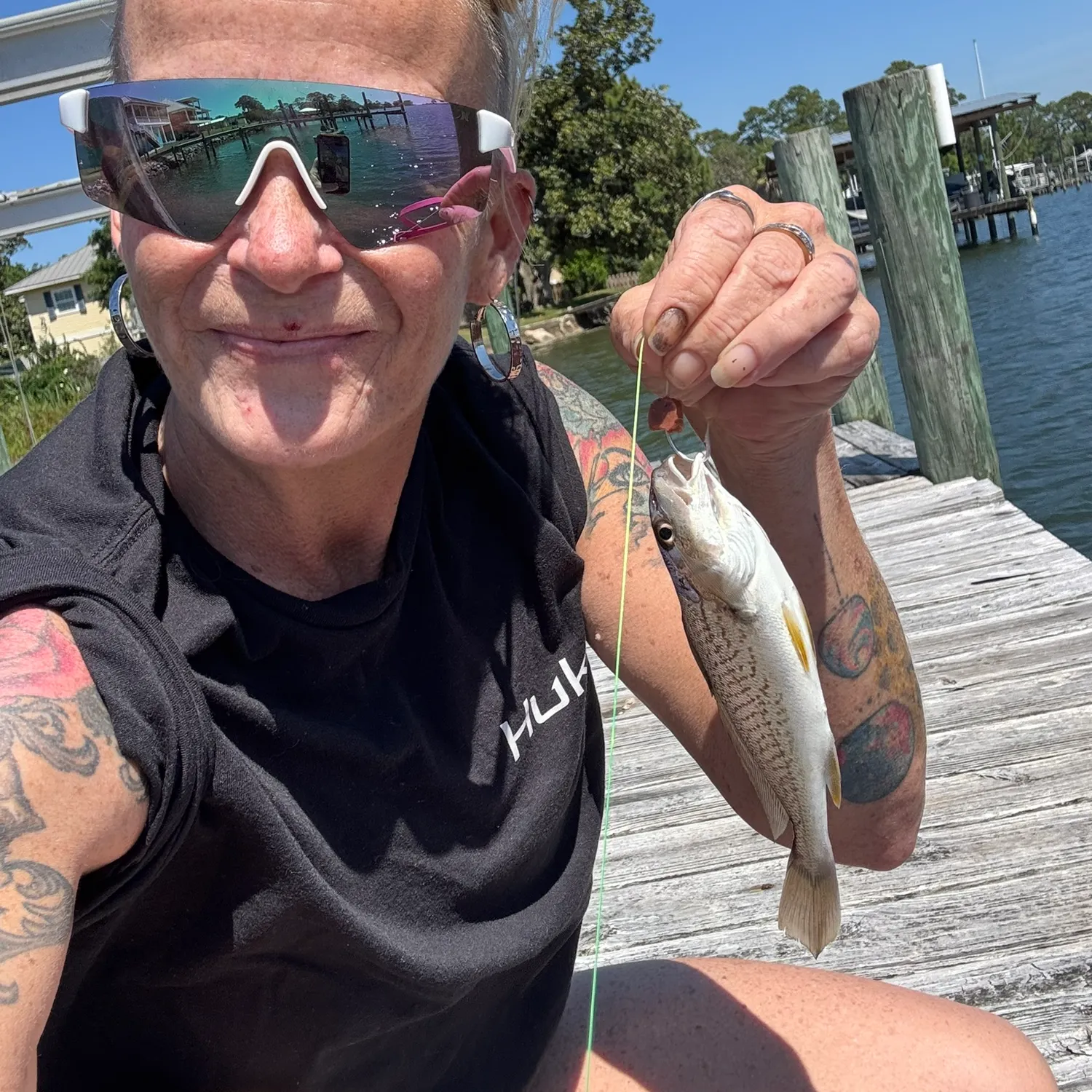 recently logged catches