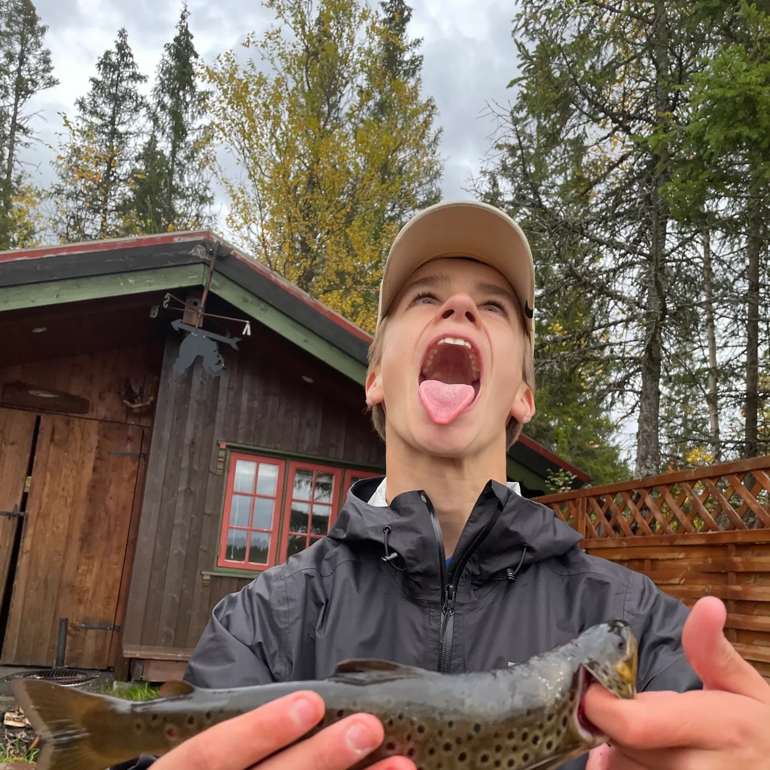 Lake trout caught on Fishbrain