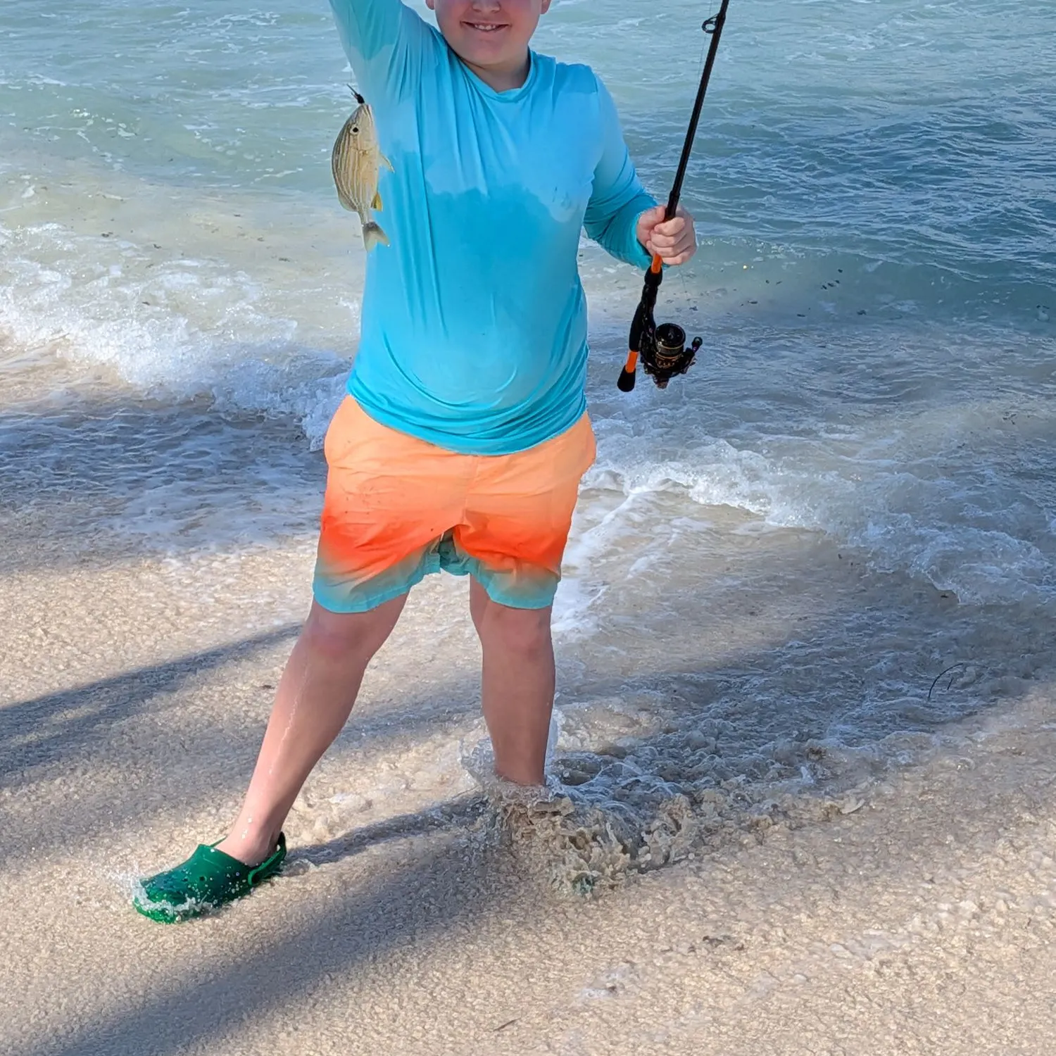 The most recent Yellow-lined grunter catches on Fishbrain