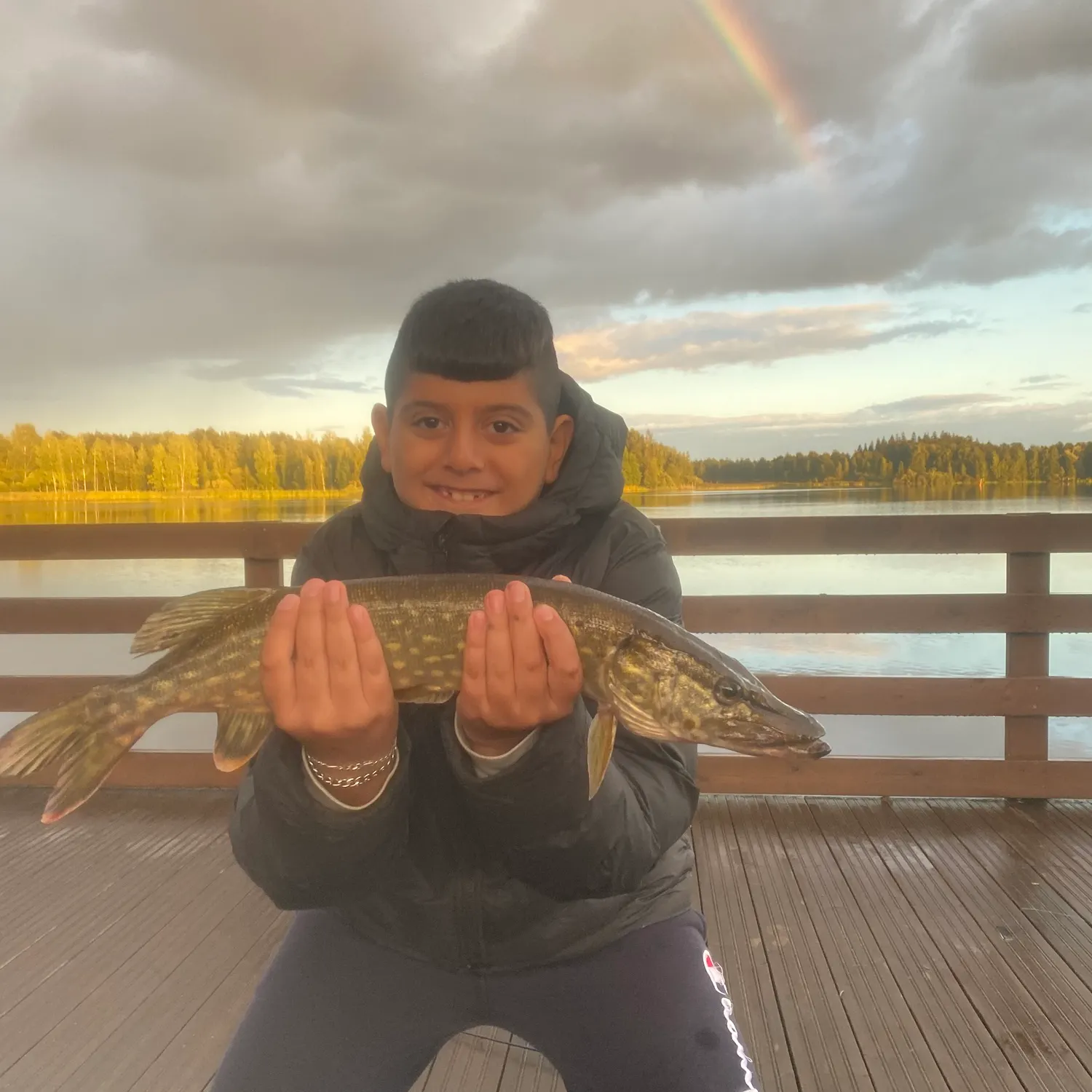 Northern pike caught on Fishbrain