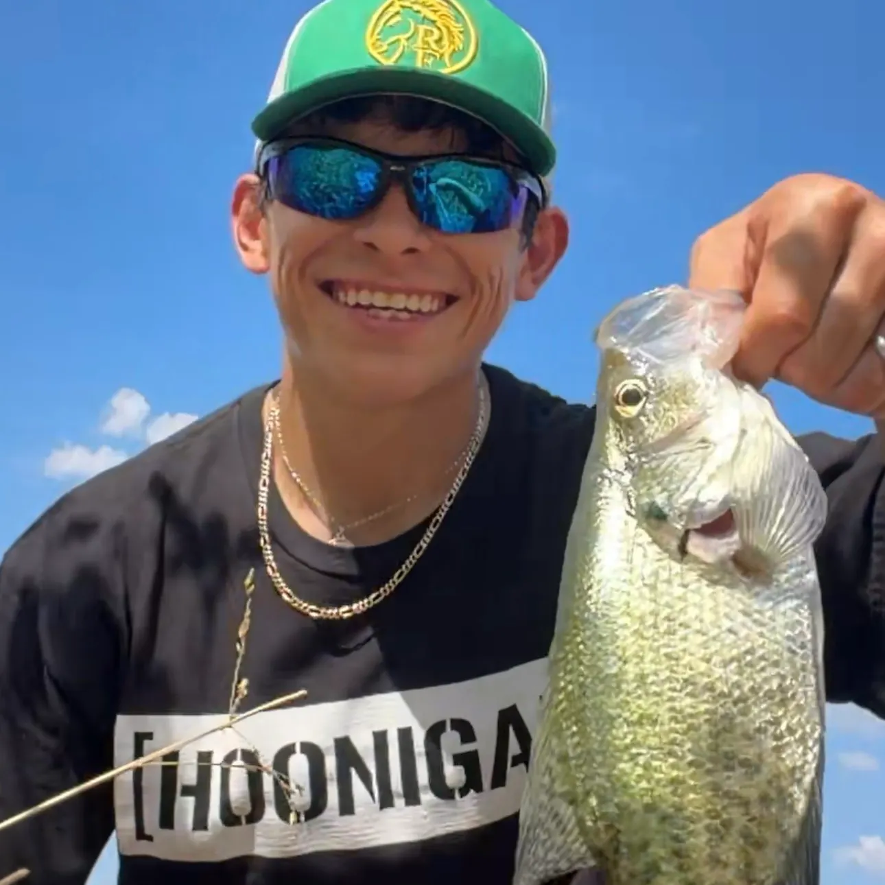 White crappie caught on Fishbrain