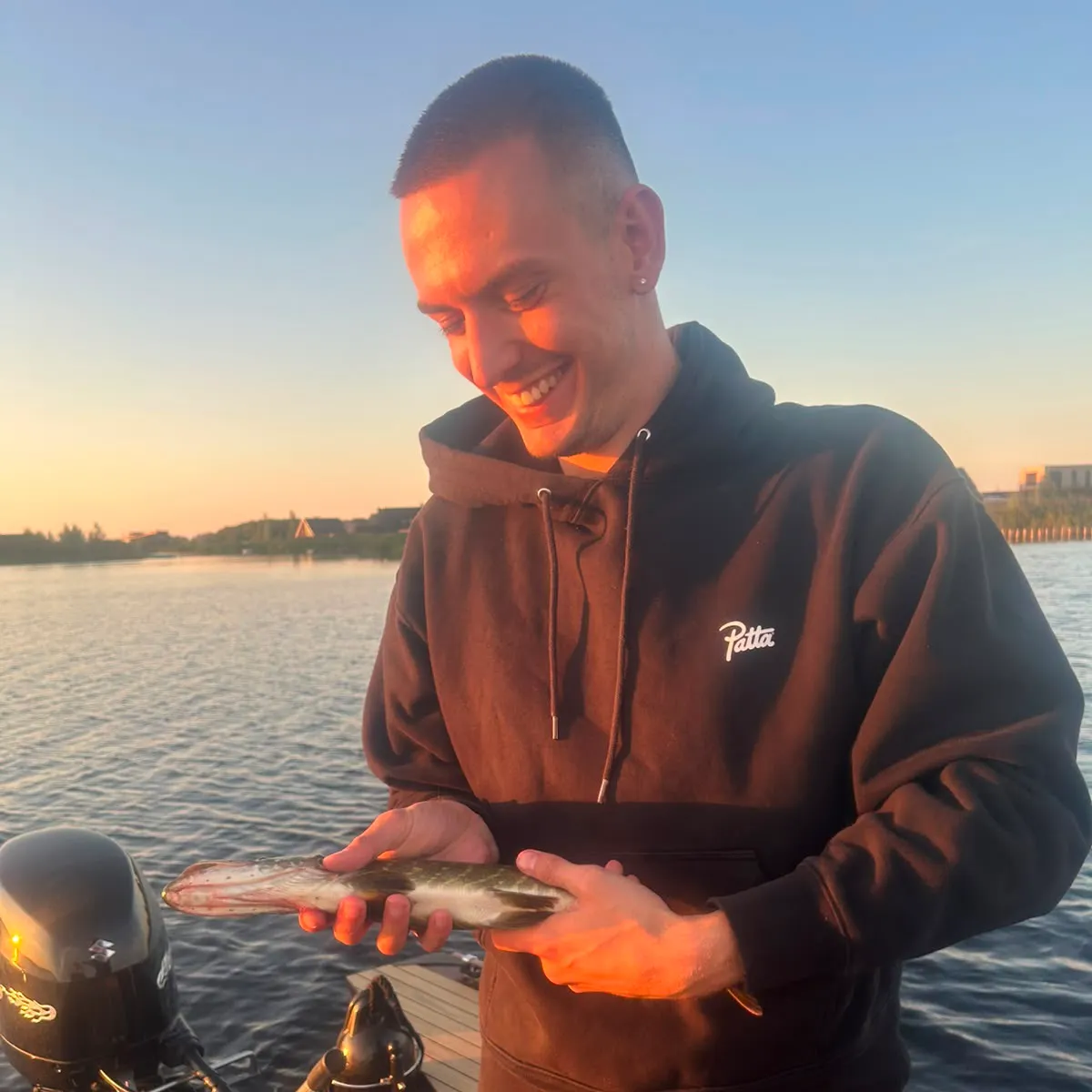 Northern pike caught on Fishbrain