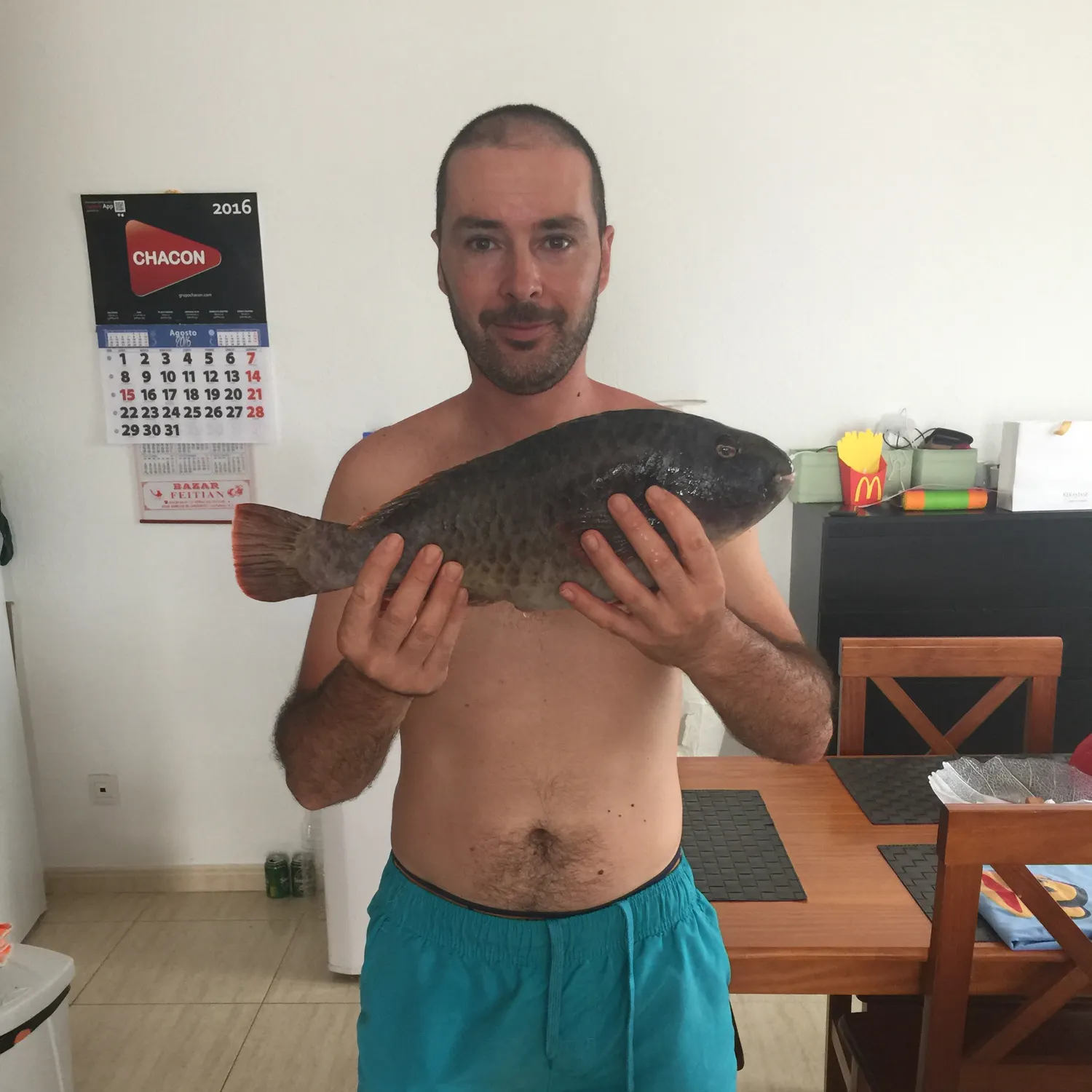 recently logged catches