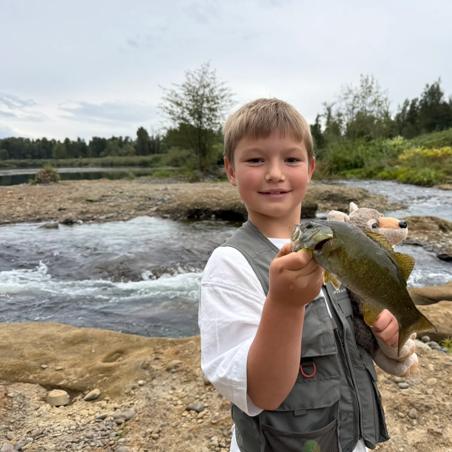 Smallmouth bass caught on Fishbrain