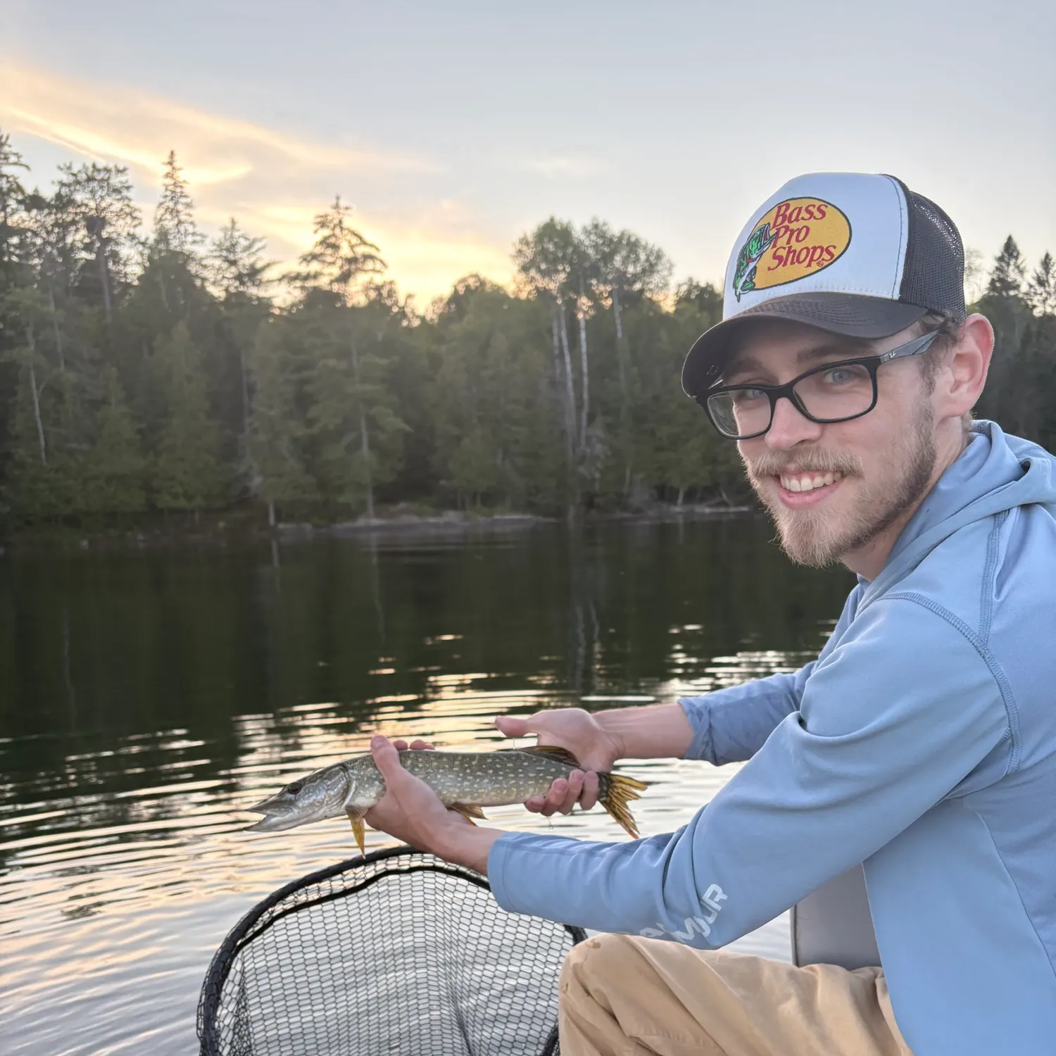 Northern pike caught on Fishbrain
