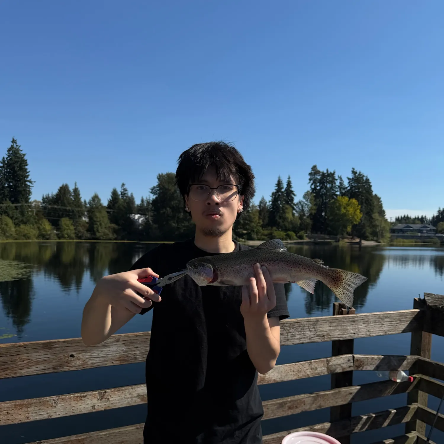 Rainbow trout caught on Fishbrain