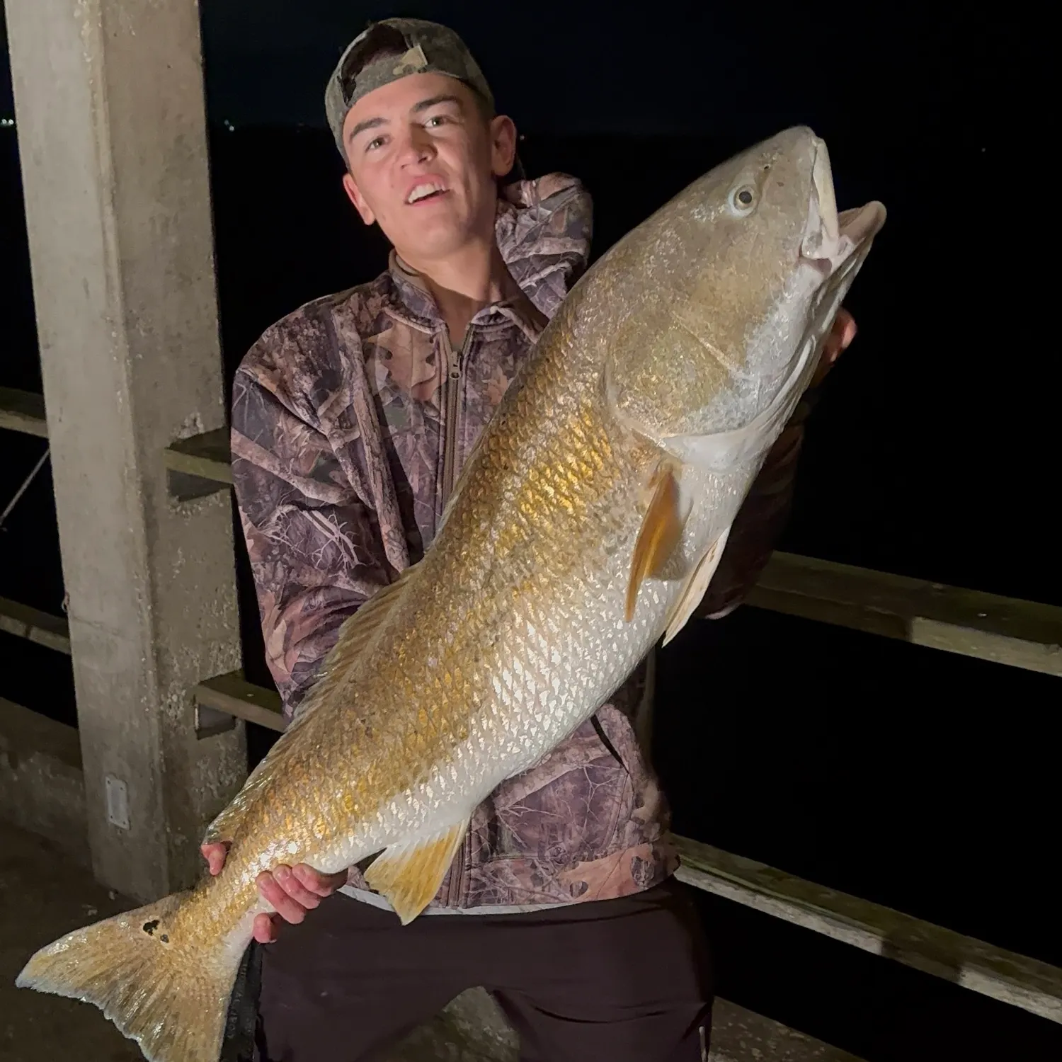 Red drum caught on Fishbrain