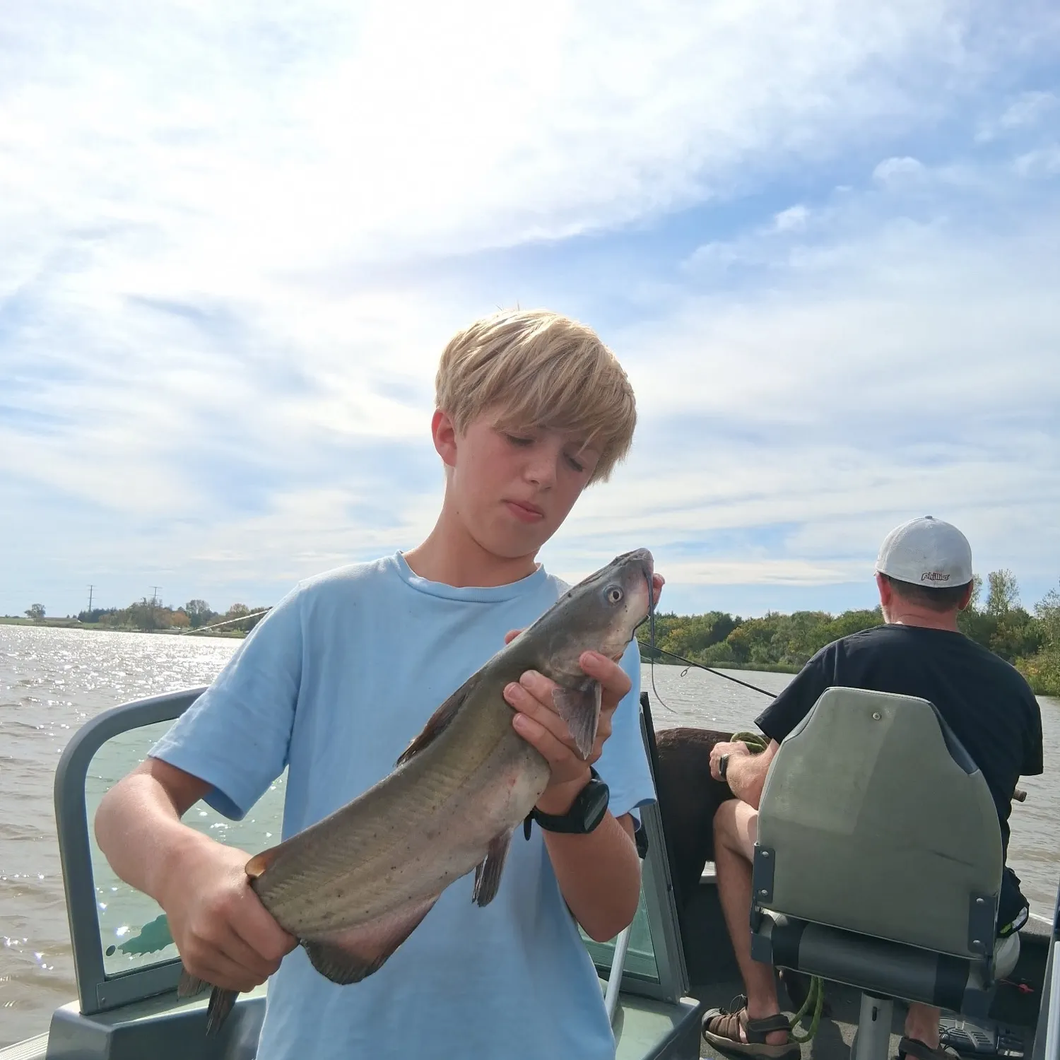 Channel catfish caught on Fishbrain
