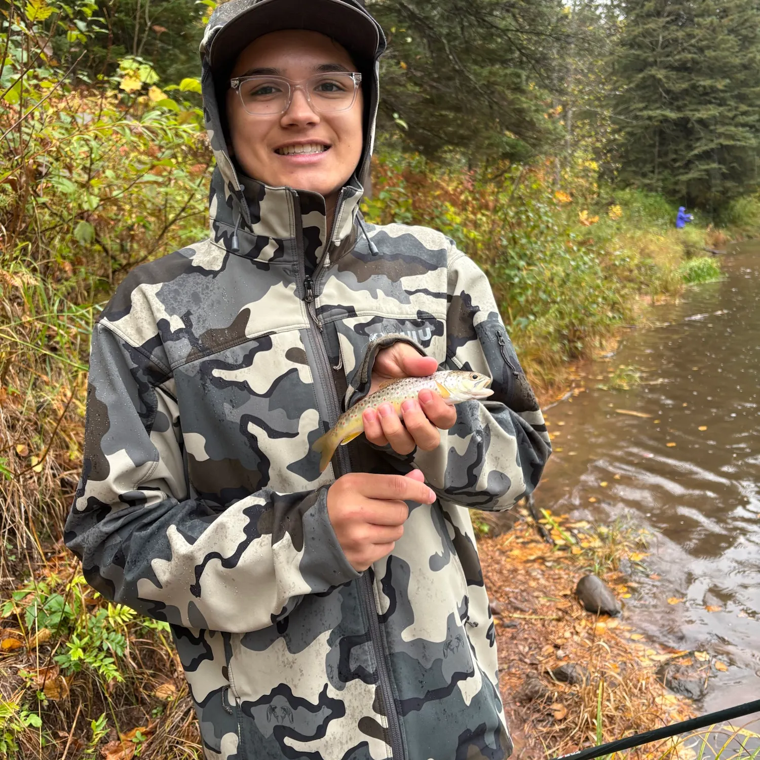 Brown trout caught on Fishbrain