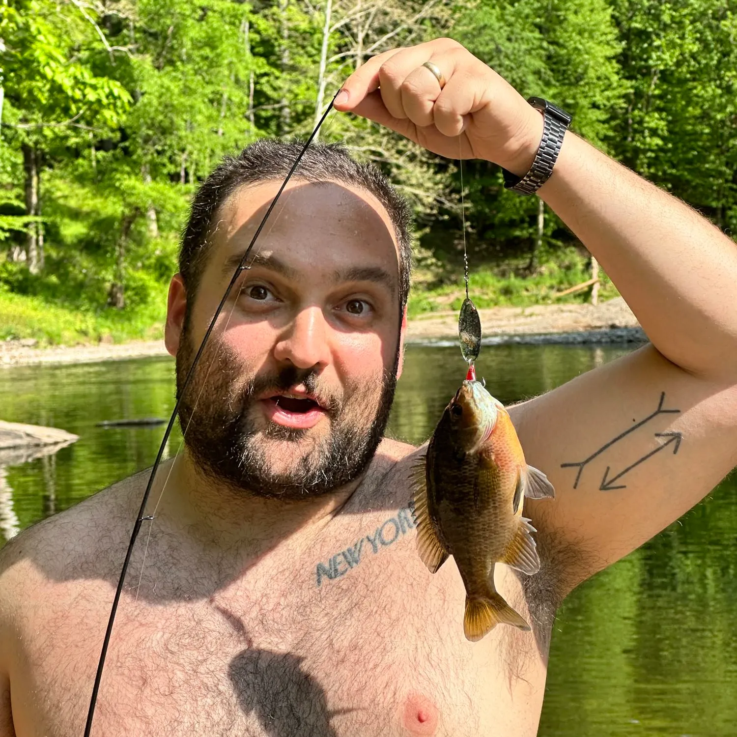 recently logged catches