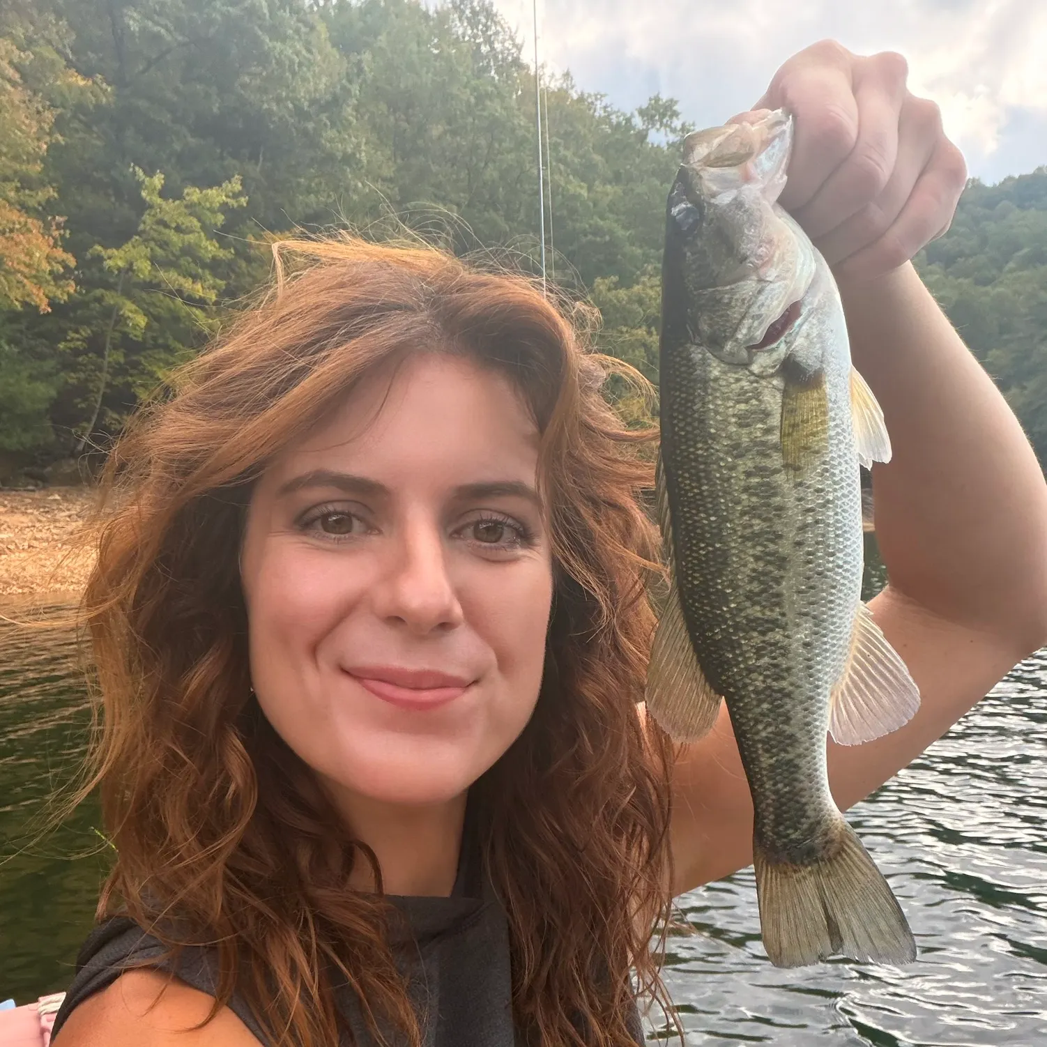Spotted bass caught on Fishbrain