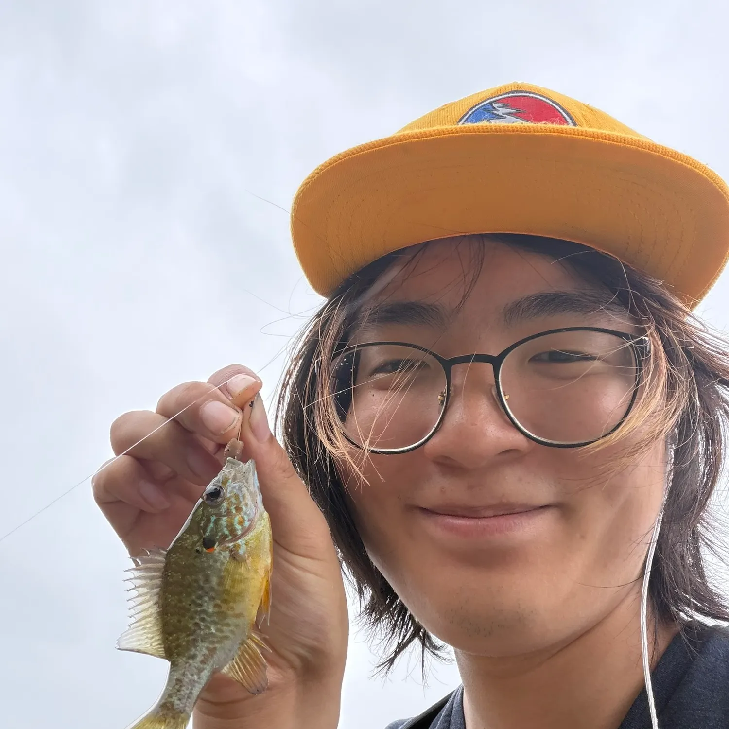 Pumpkinseed caught on Fishbrain