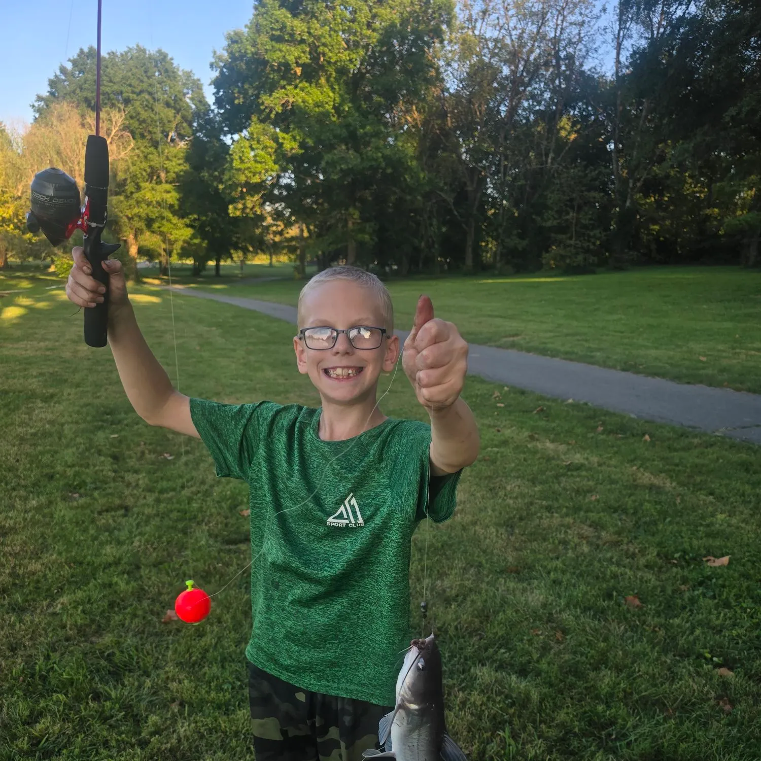 Channel catfish caught on Fishbrain