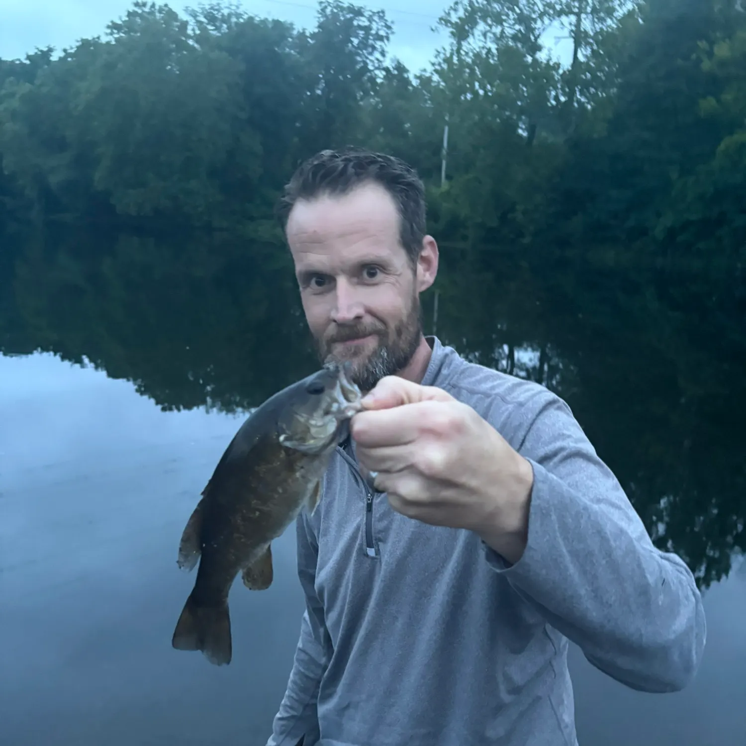 Smallmouth bass caught on Fishbrain