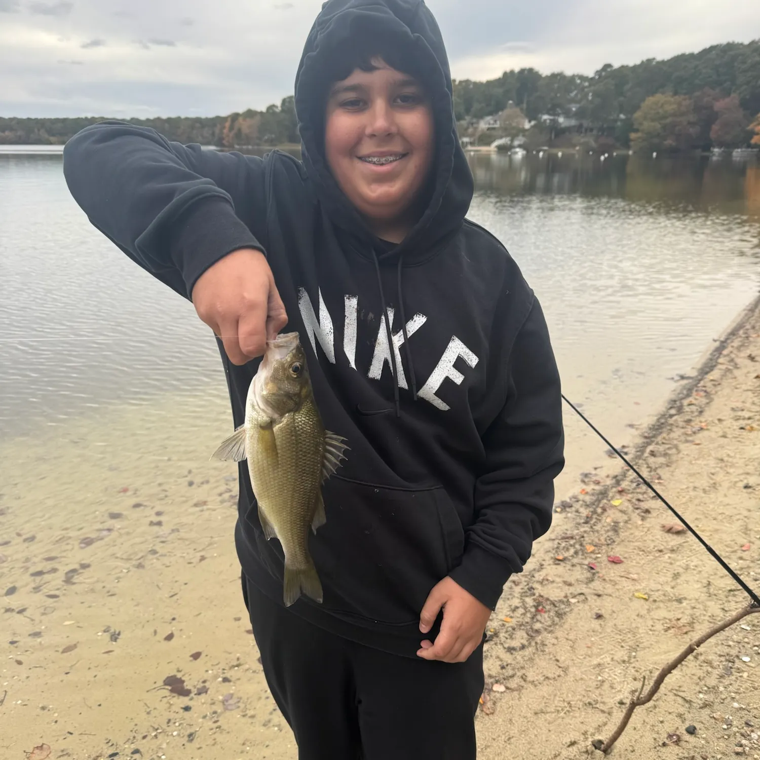 White perch caught on Fishbrain