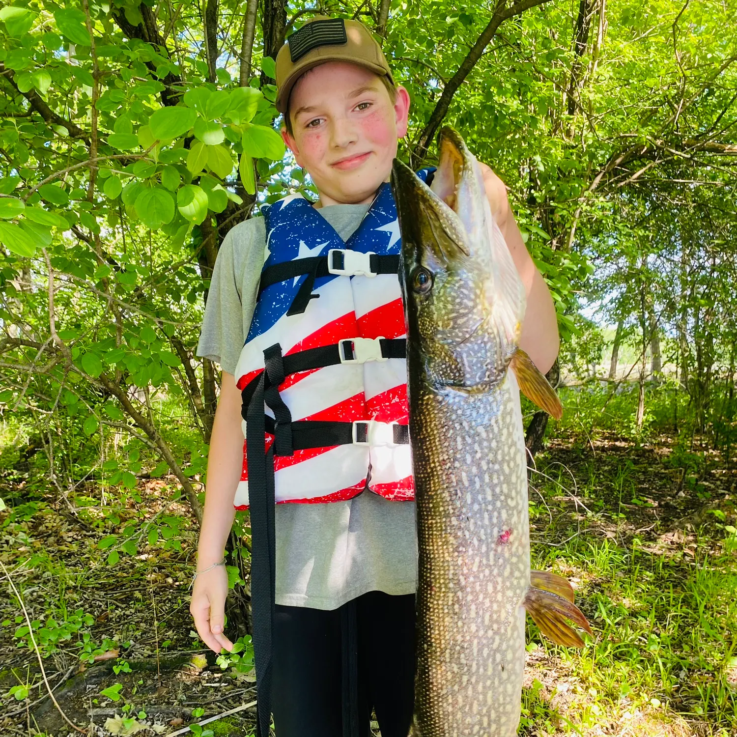 Northern pike caught on Fishbrain