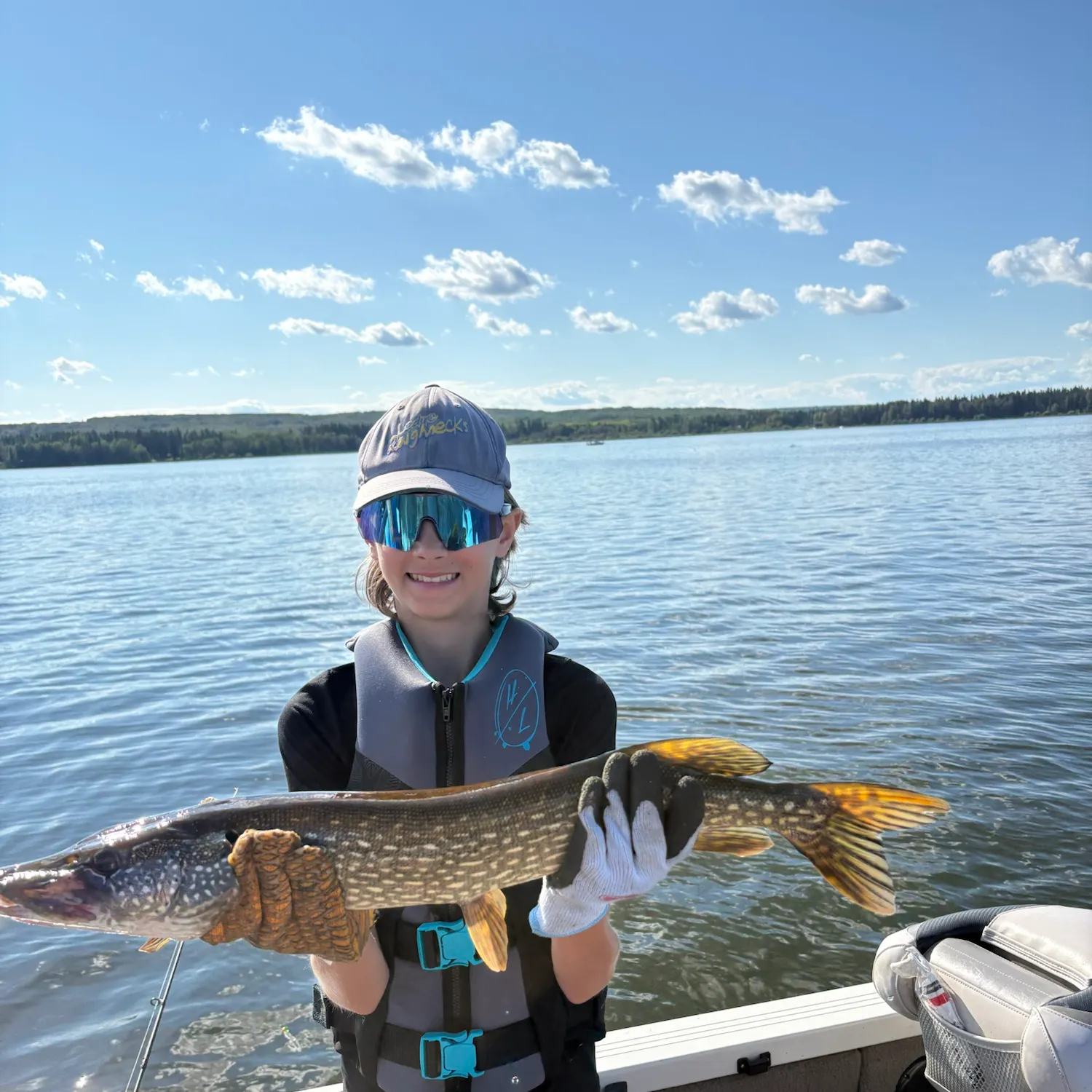 Northern pike caught on Fishbrain