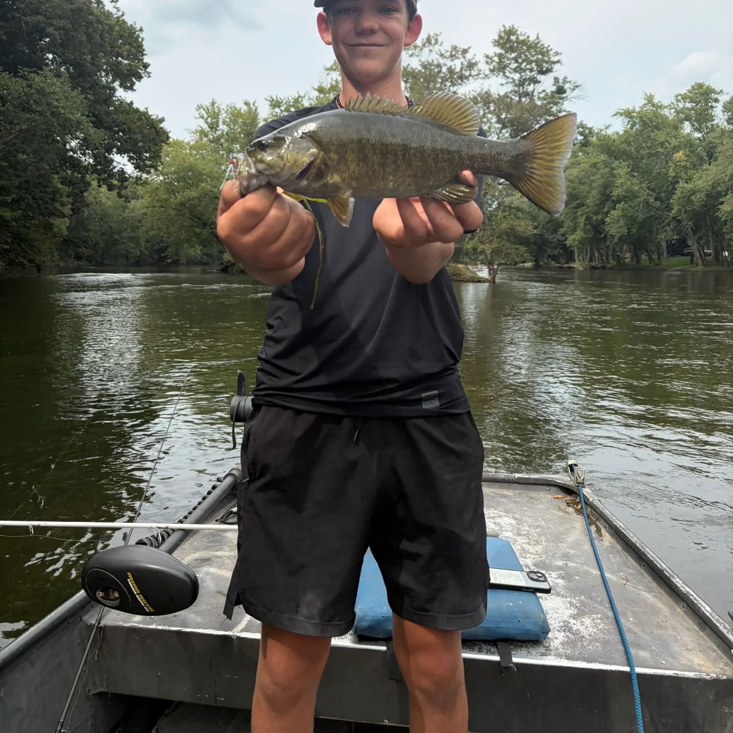 Smallmouth bass caught on Fishbrain