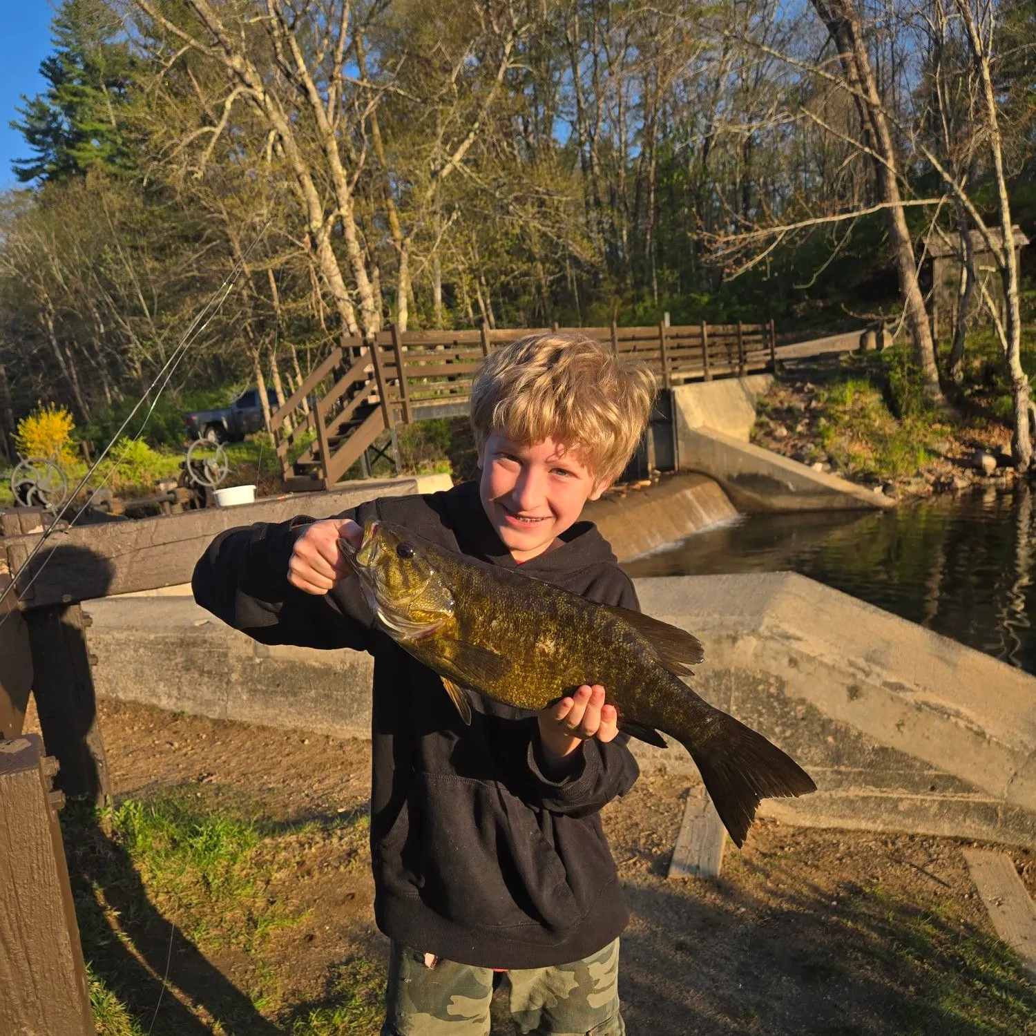 Smallmouth bass caught on Fishbrain