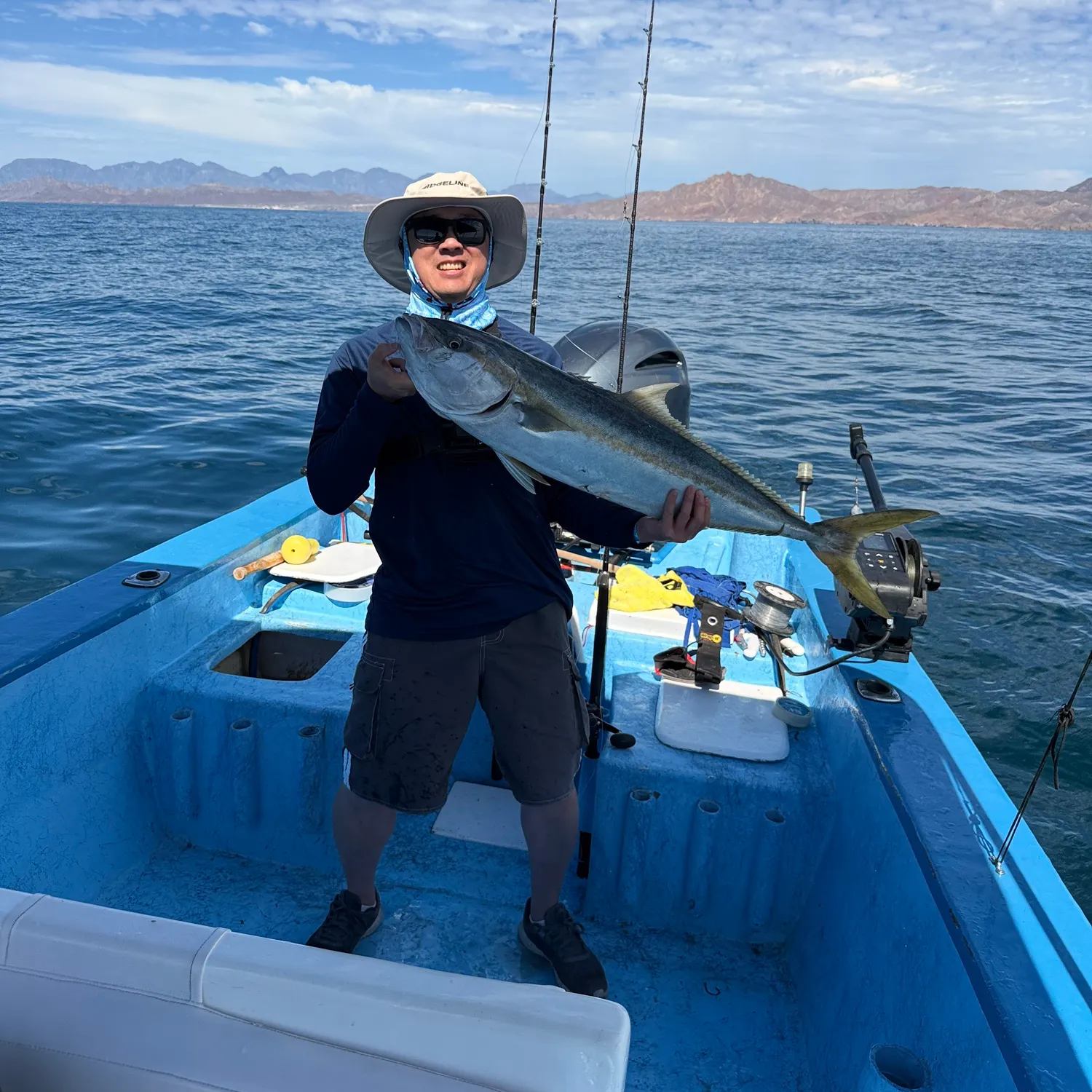 The most recent California yellowtail amberjack catches on Fishbrain