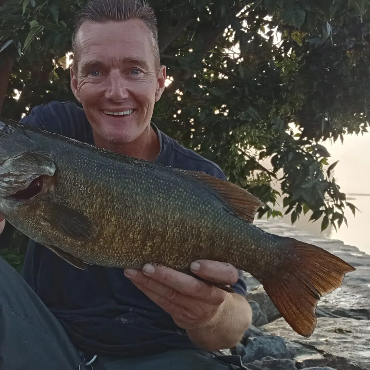 Smallmouth bass caught on Fishbrain