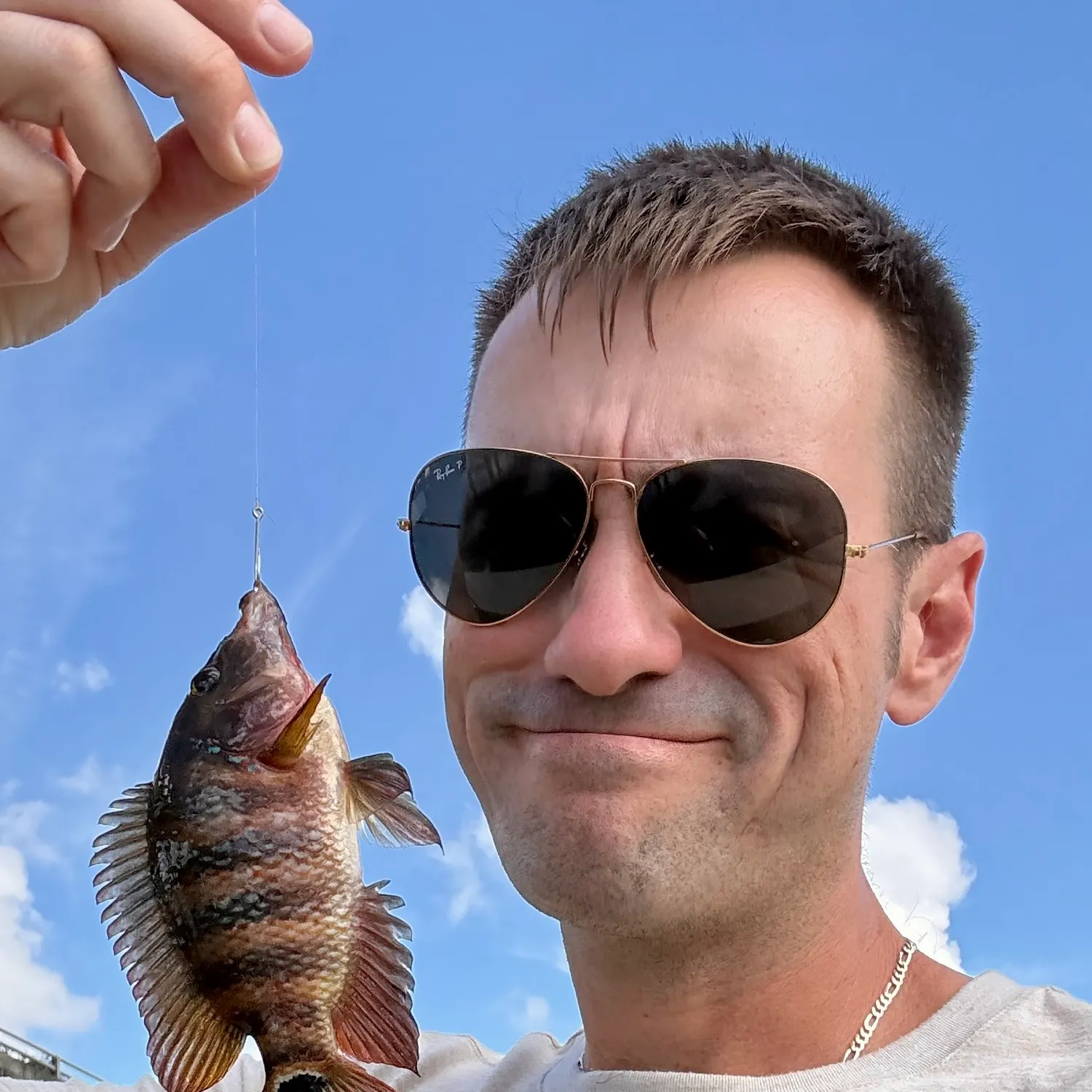 Mayan cichlid caught on Fishbrain