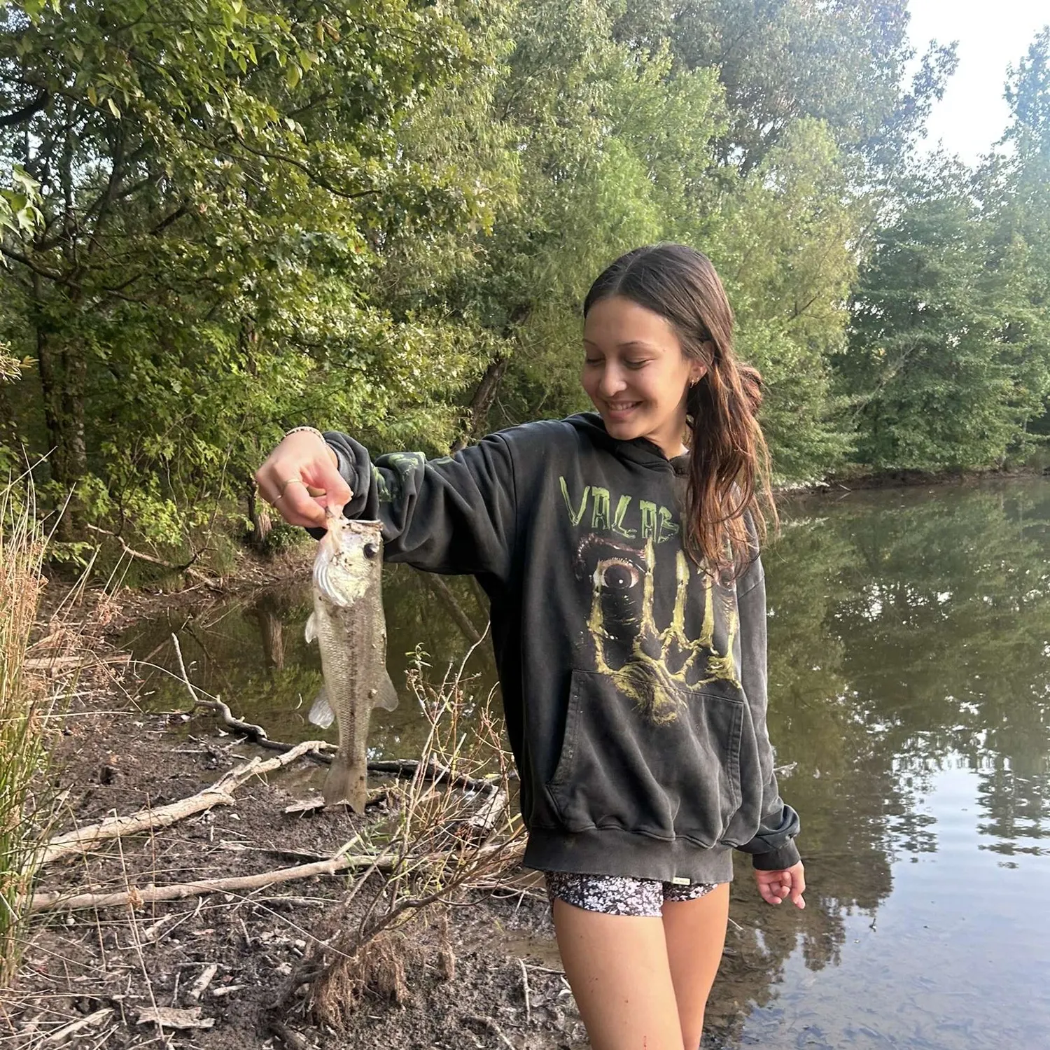 Spotted bass caught on Fishbrain