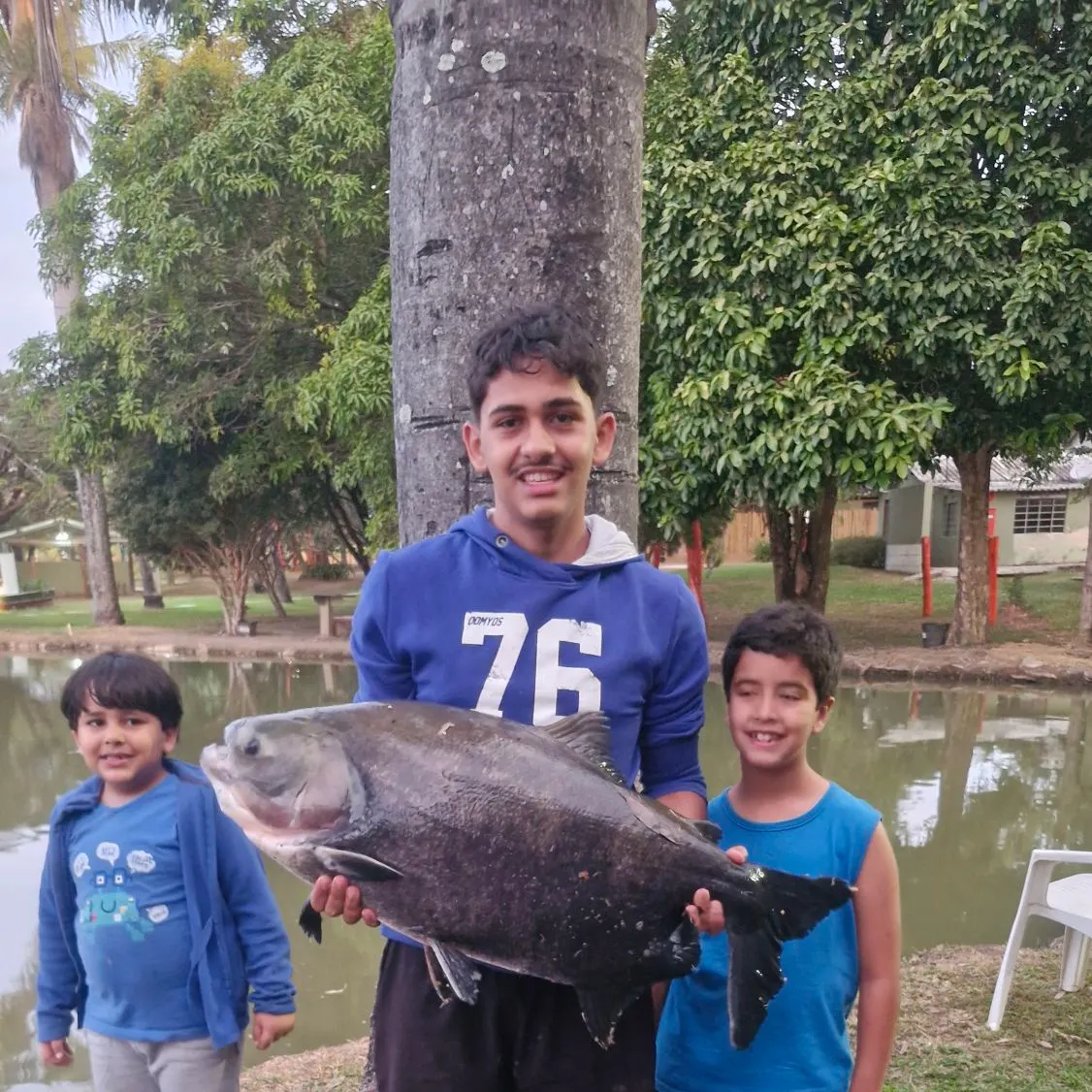 The most recent Black pacu catches on Fishbrain
