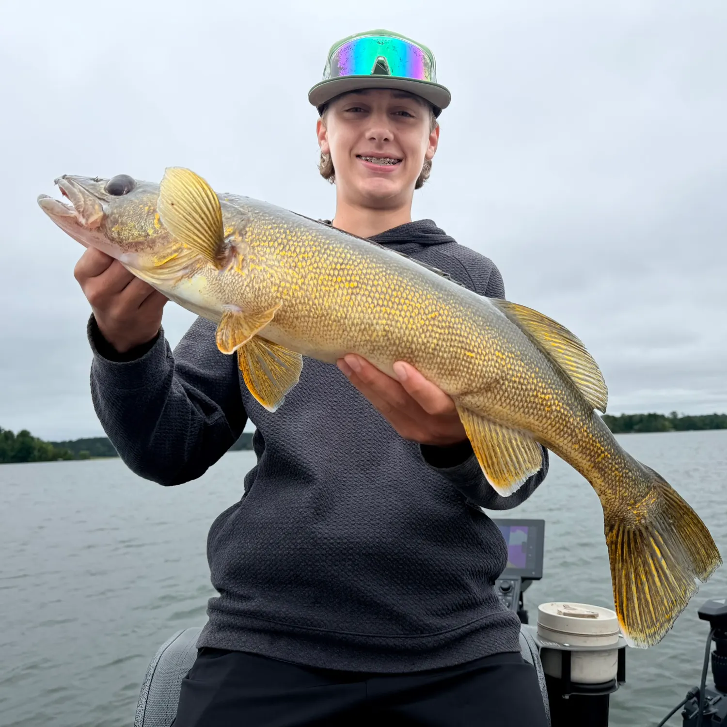 Walleye caught on Fishbrain