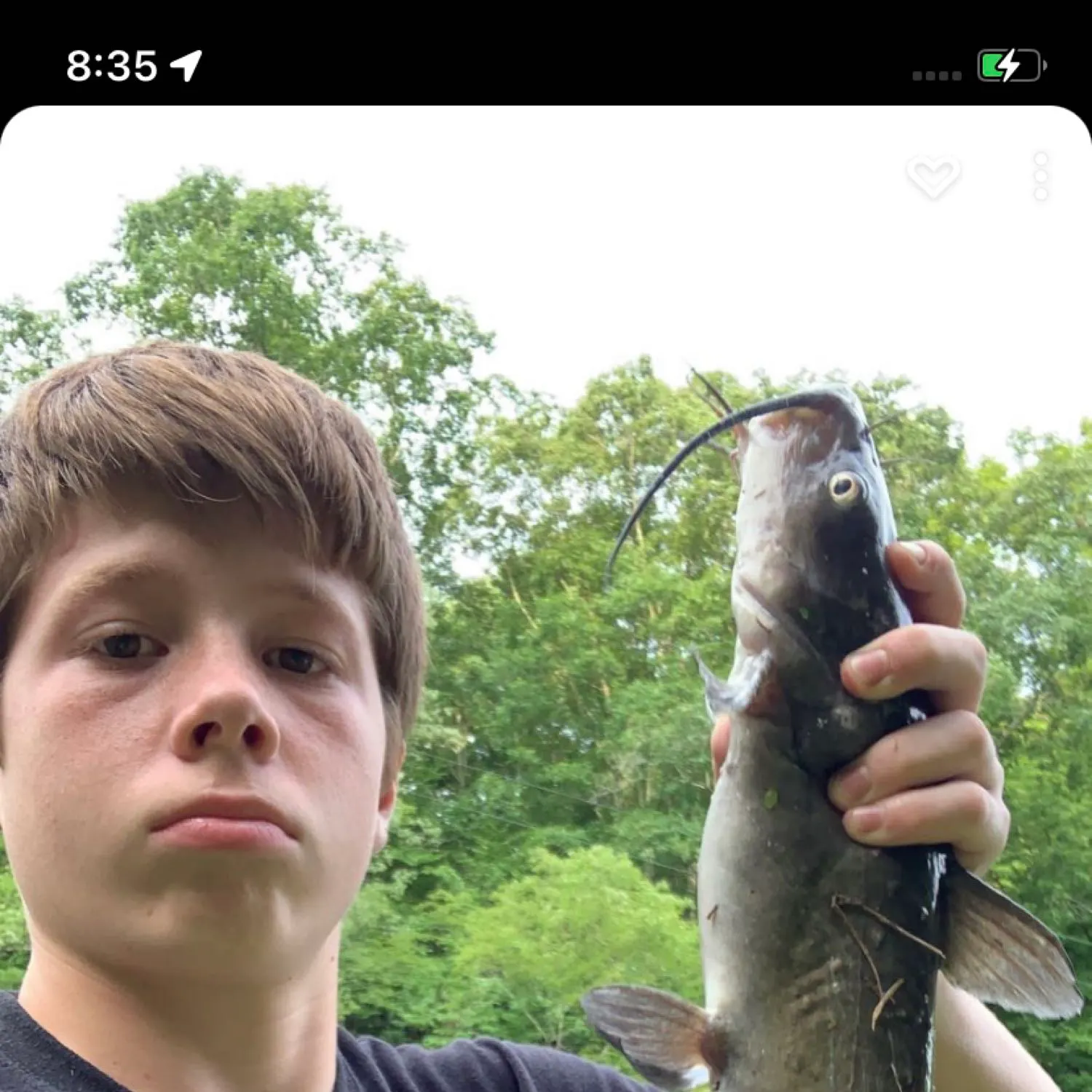 recently logged catches