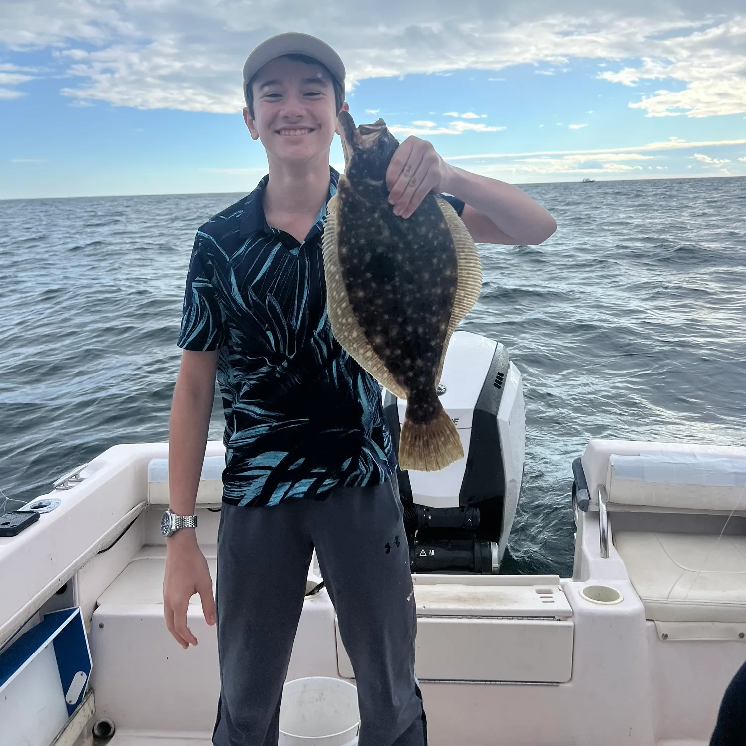 Summer flounder caught on Fishbrain