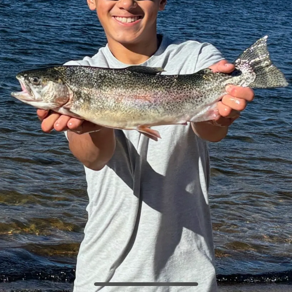 Cutbow caught on Fishbrain