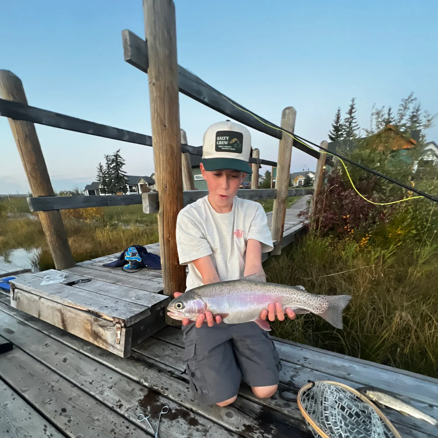 Rainbow trout caught on Fishbrain