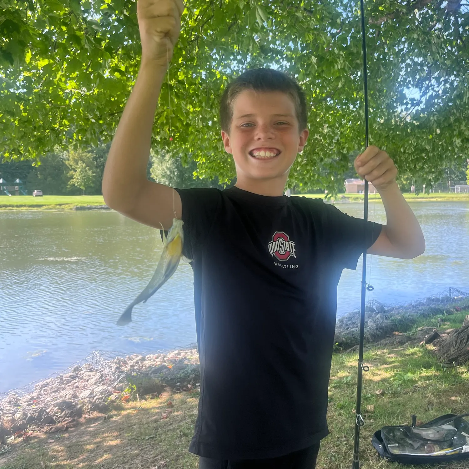 Bluegill caught on Fishbrain