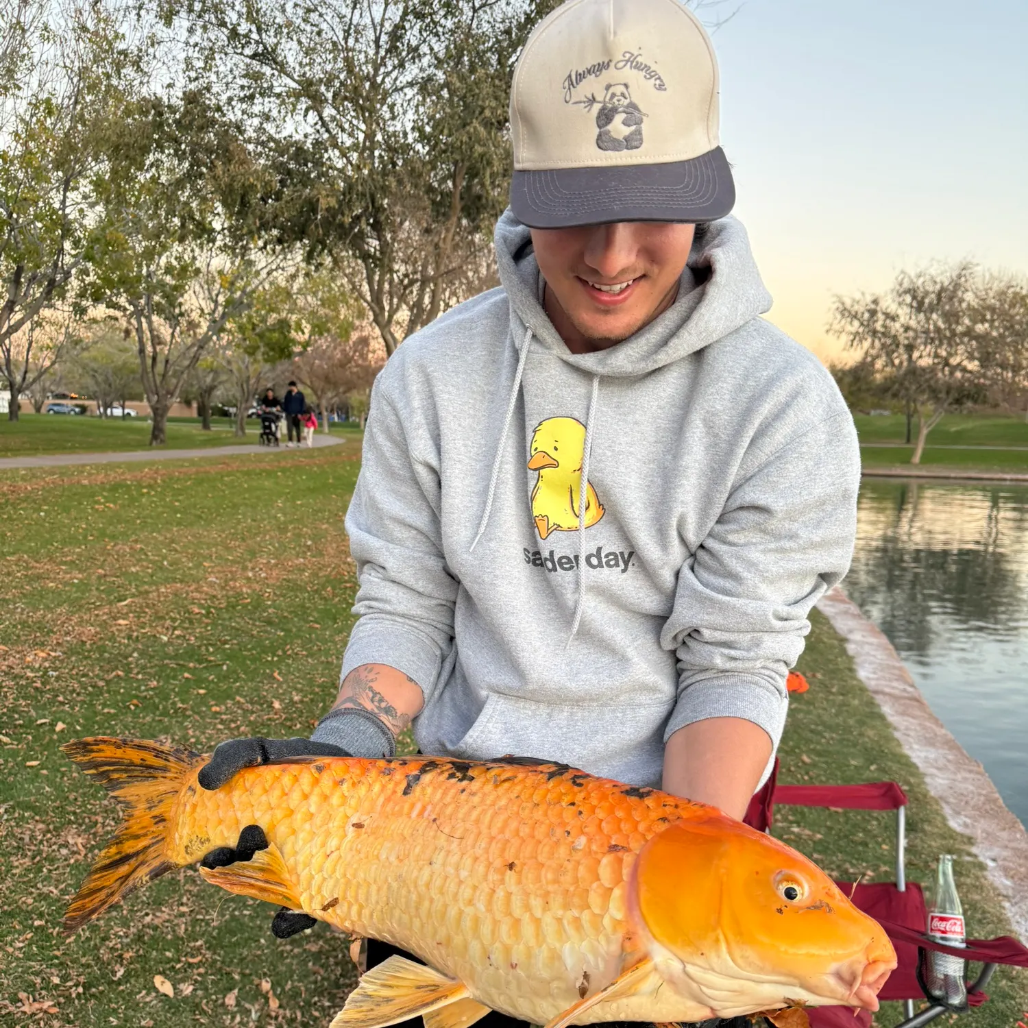 recently logged catches